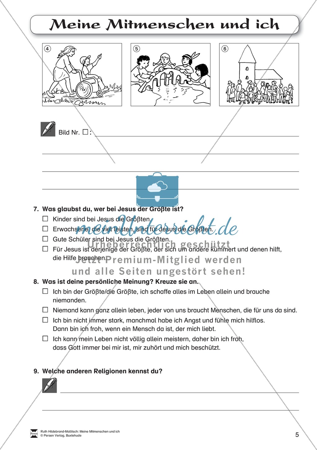 Meine Mitmenschen und ich: Jesus unter uns Preview 1