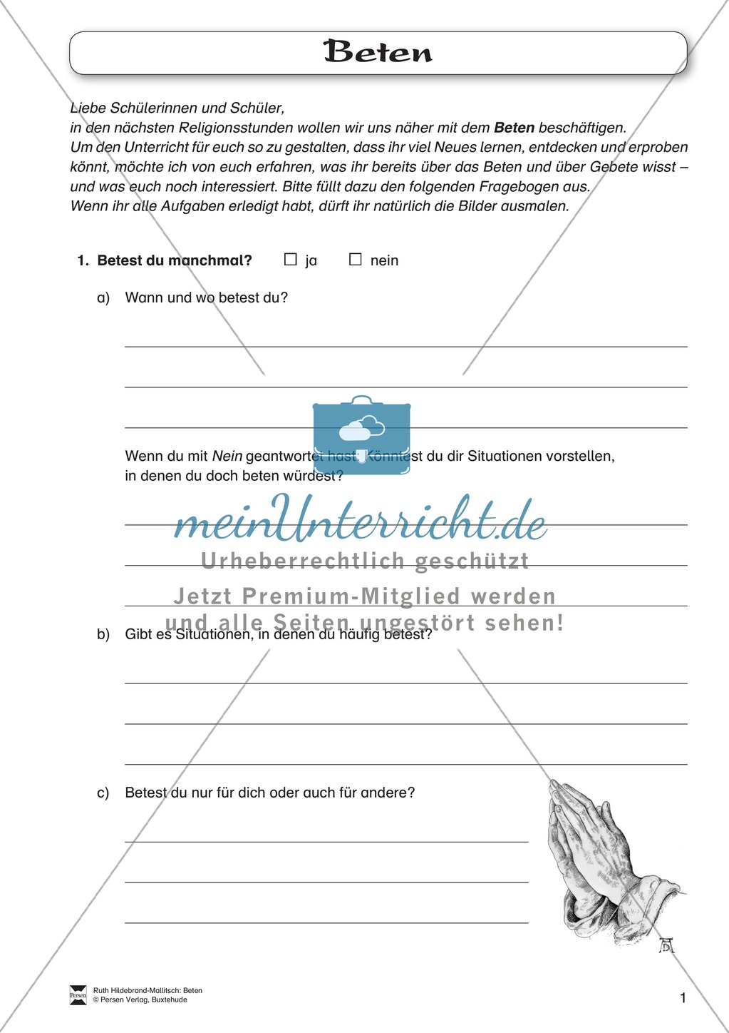 Fragebogen kennenlernen schuler