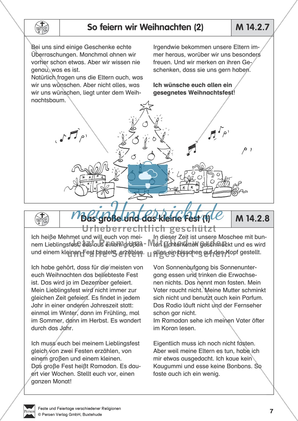 Chanukka und Weihnachten - wichtige Feste verschiedener Kulturen Preview 7