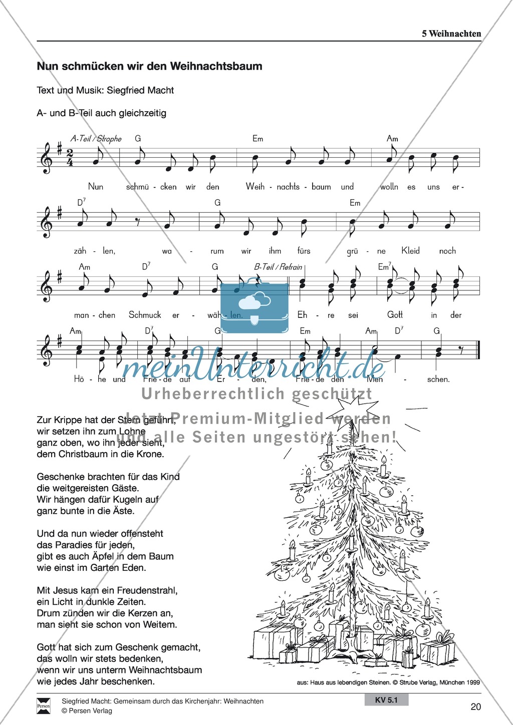 Weihnachten: Lieder und Gedichte Preview 6