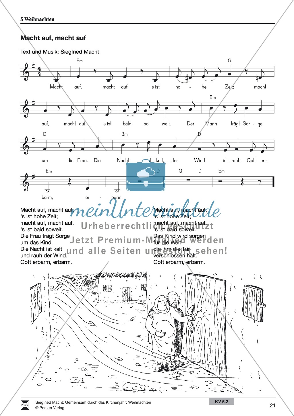 Weihnachten: Lieder und Gedichte Preview 7
