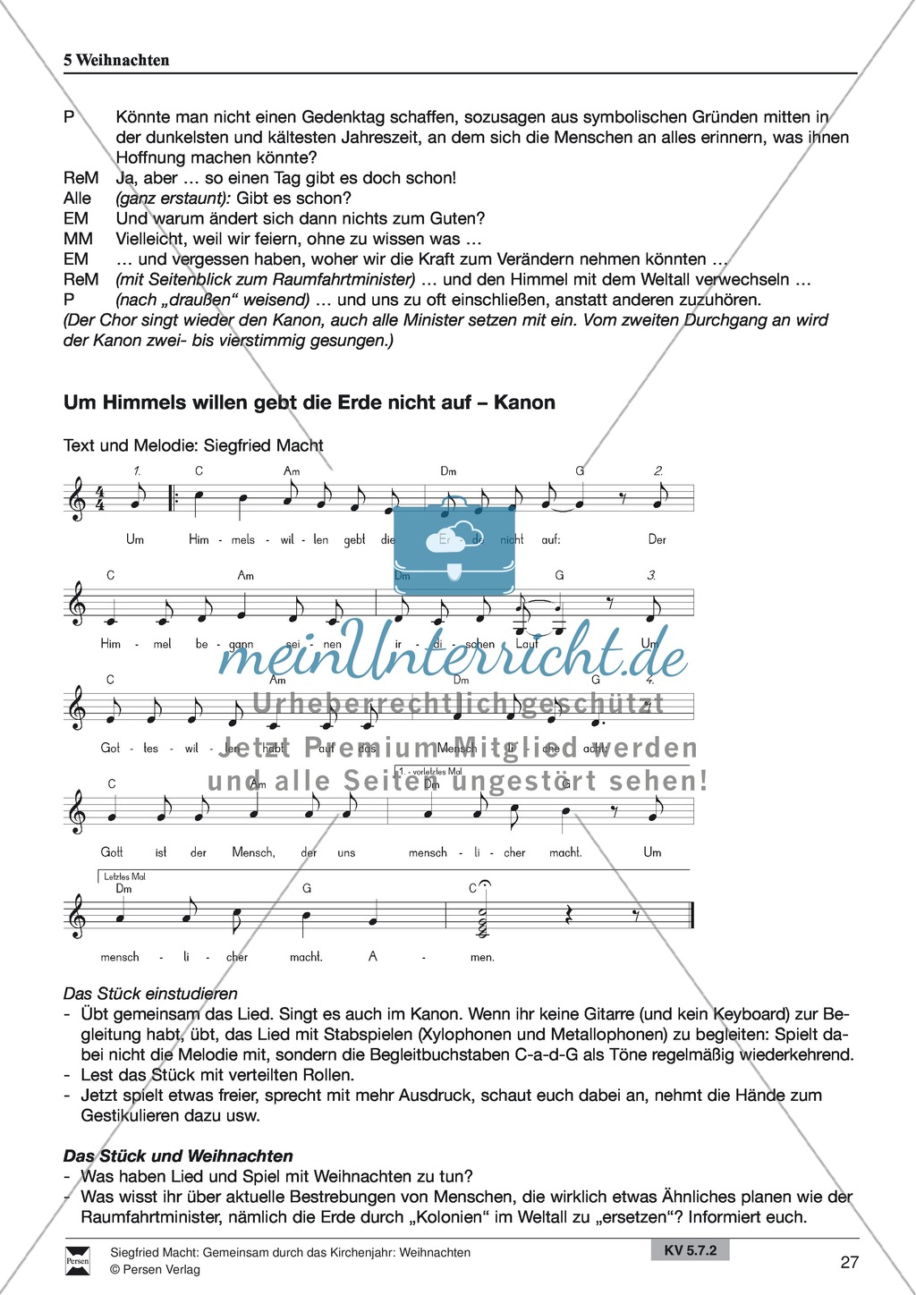 Weihnachten: Aufführung der Weihnachtsgeschichte Preview 6