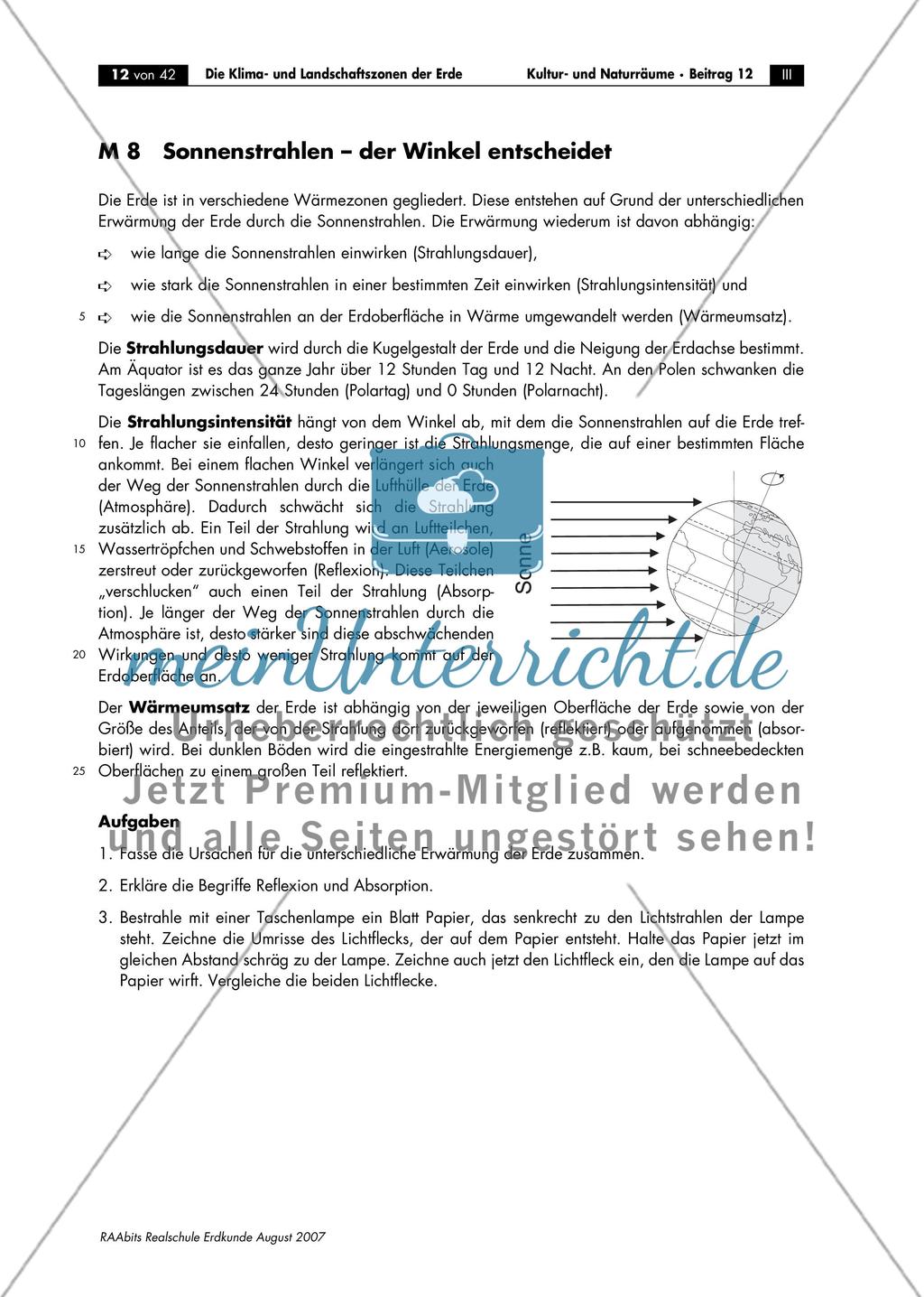 Klimazonen der Erde Preview 1
