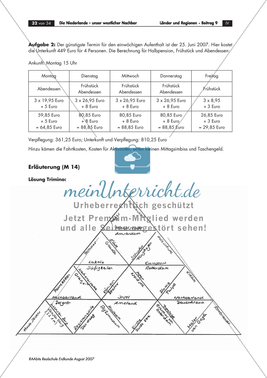 Die Niederlande: Wirtschaft - Landwirtschaft + Energie + Tourismus Preview 7