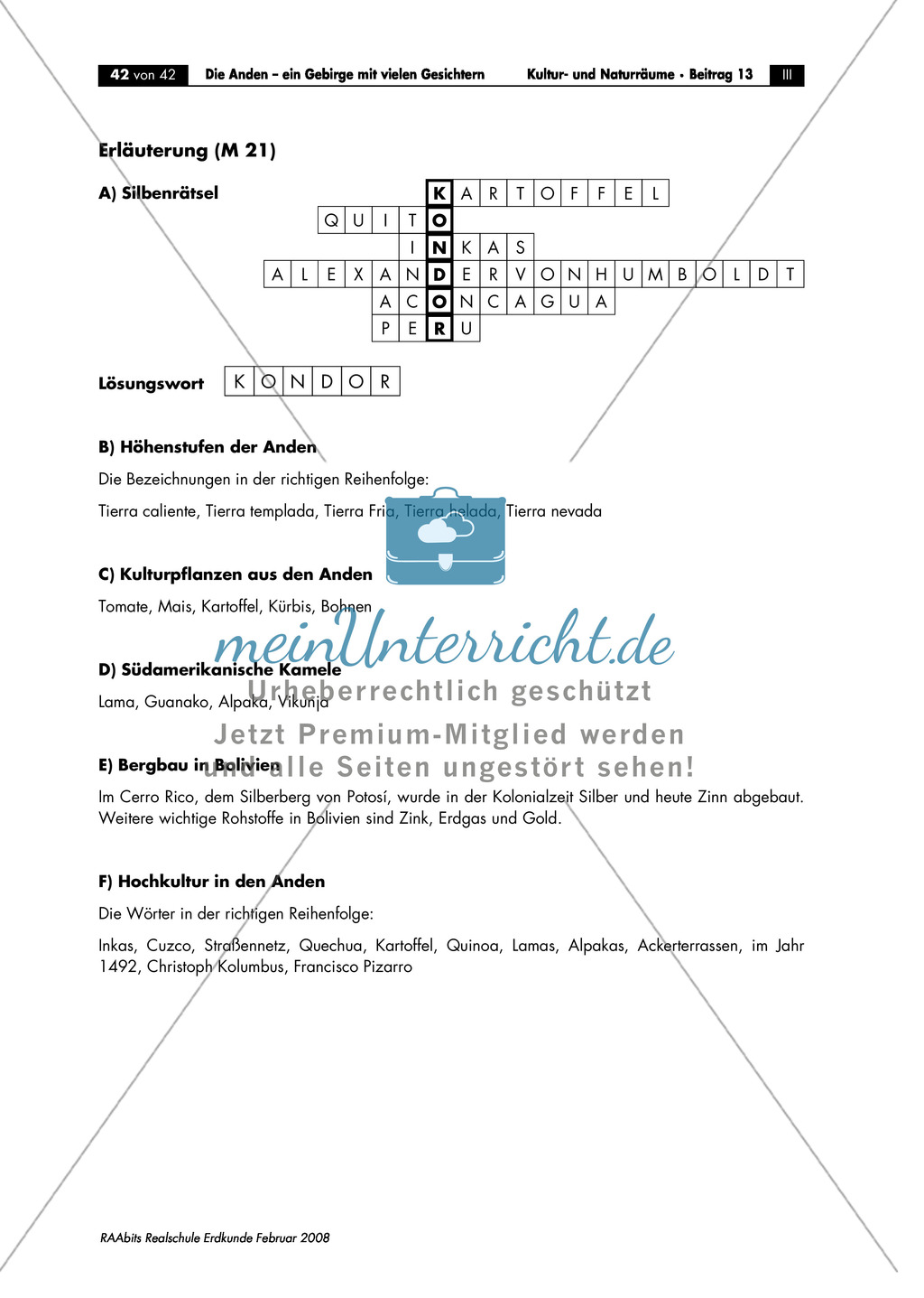Lernerfolgskontrolle zum Thema "Anden" Preview 4