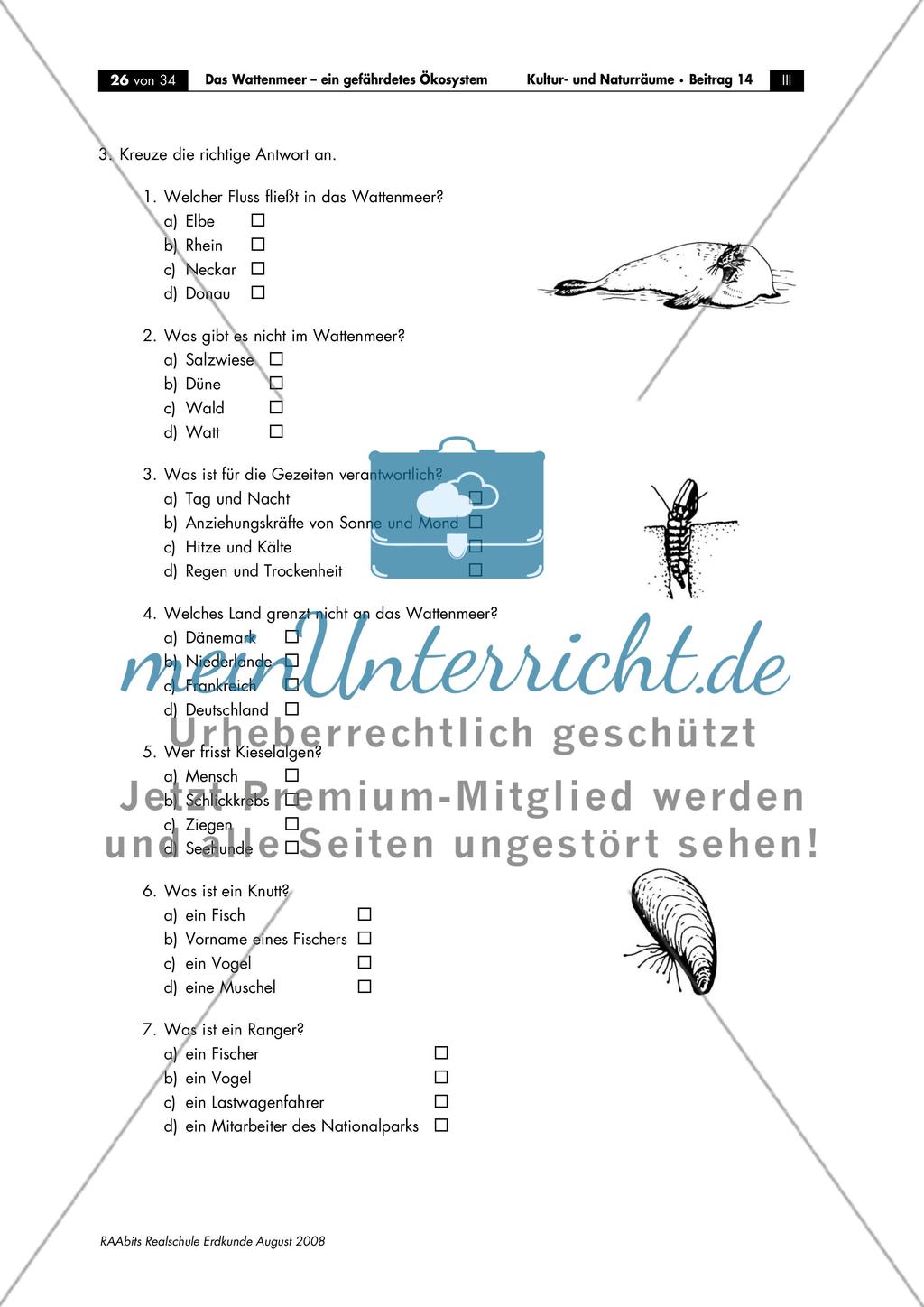 Nutzung und Gefährdung des Wattenmeeres Preview 9