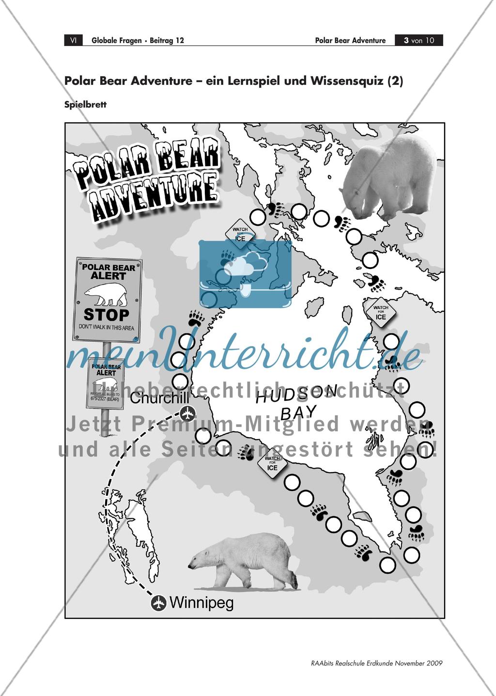 Polar Bear Adventure – ein Lernspiel und Wissensquiz Preview 3