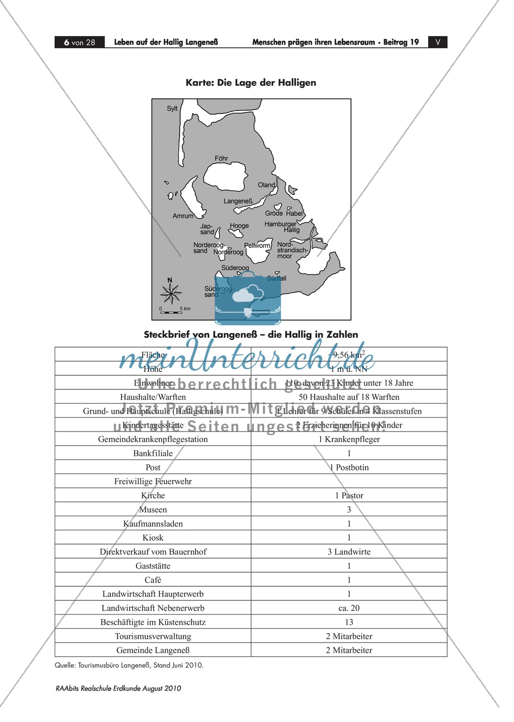 Die Hallig Langeneß: Orientierung und Anreise + allgemeine Merkmale von Halligen Preview 3