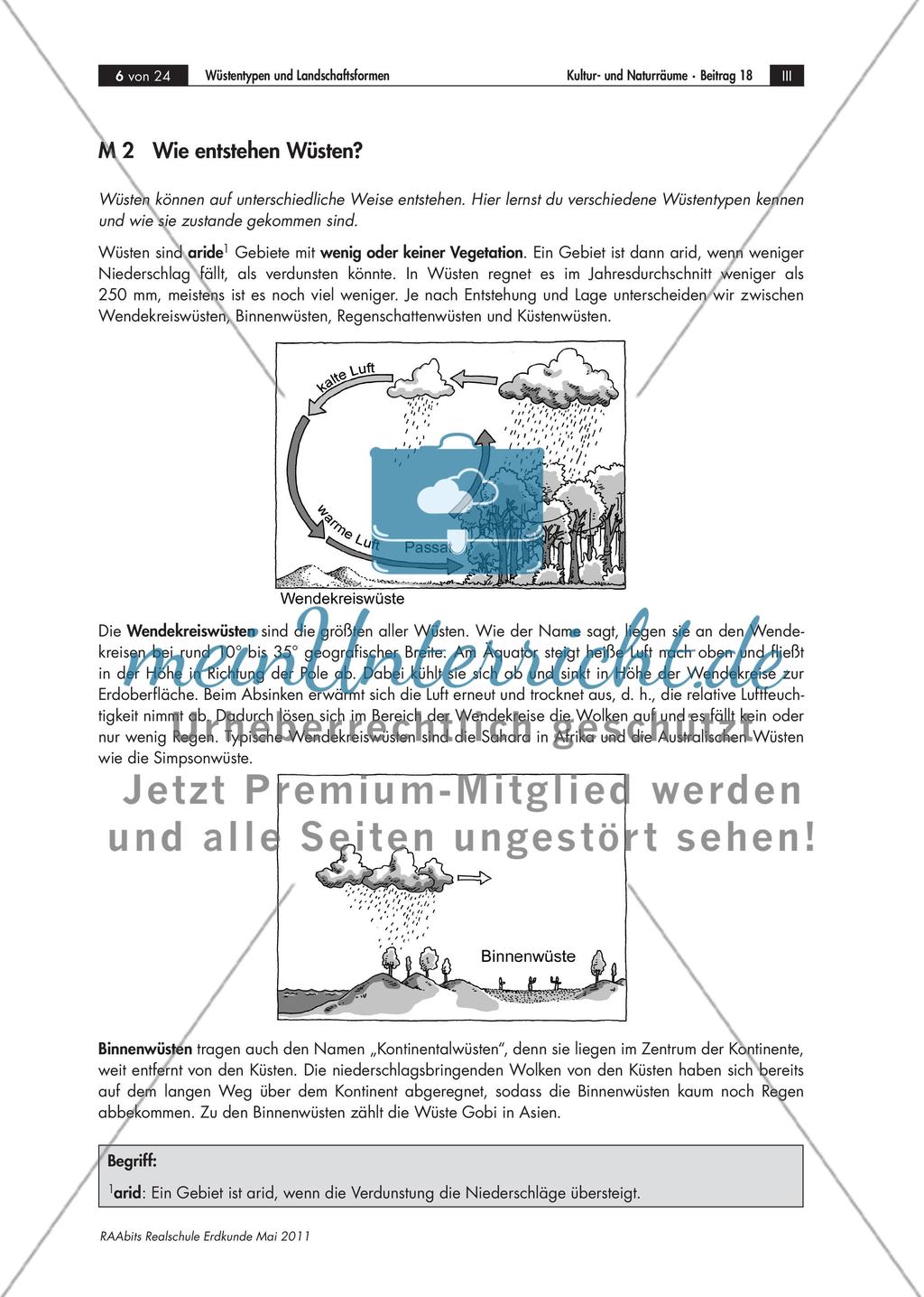 Brainstorming zum Begriff „Wüste“ Preview 2