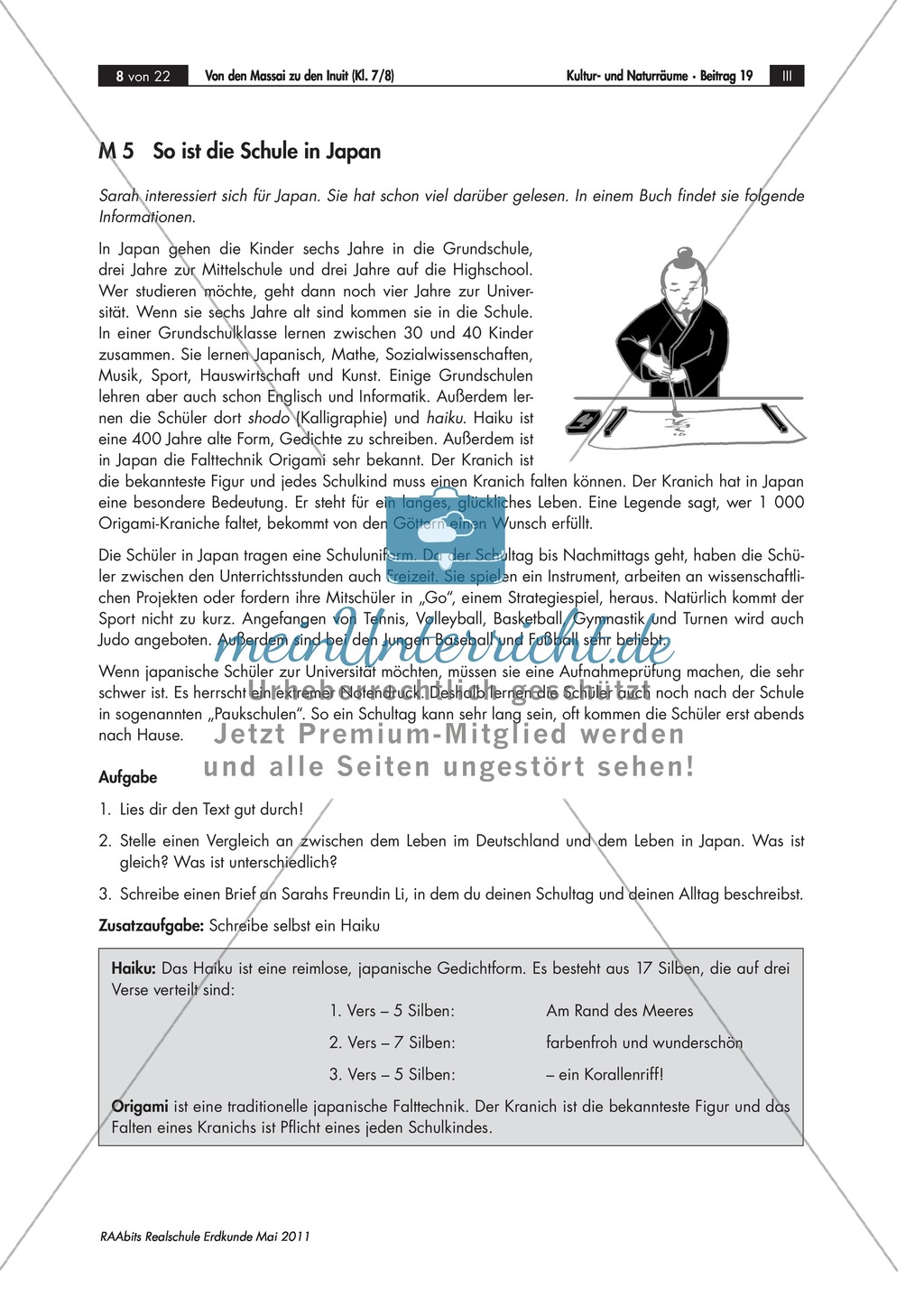 Interkulturelle Kompetenzen entwickeln: Kulturerdteile kennenlernen Preview 5