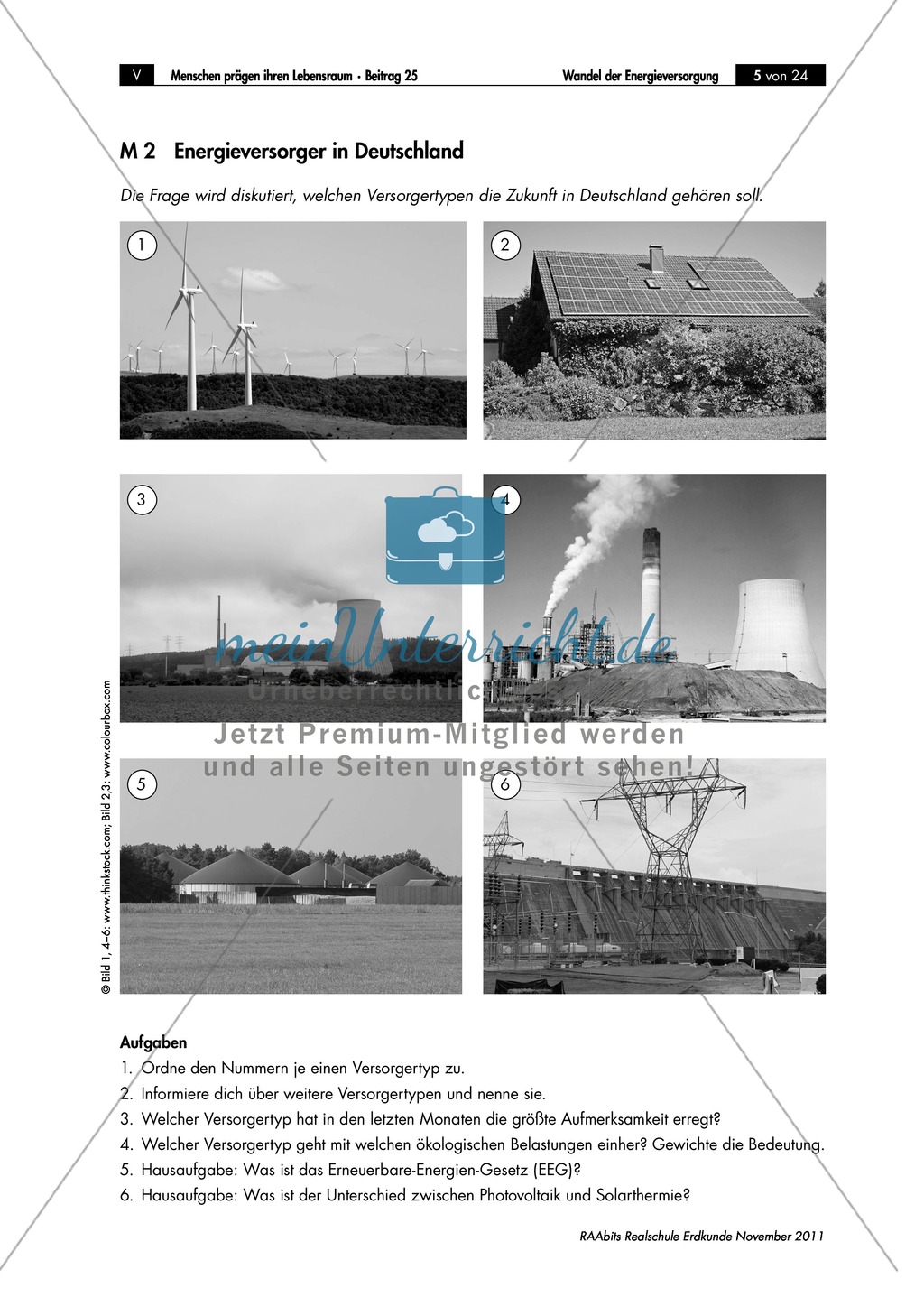 Der Wandel in der deutschen Energieversorgung: Energiewende Preview 2
