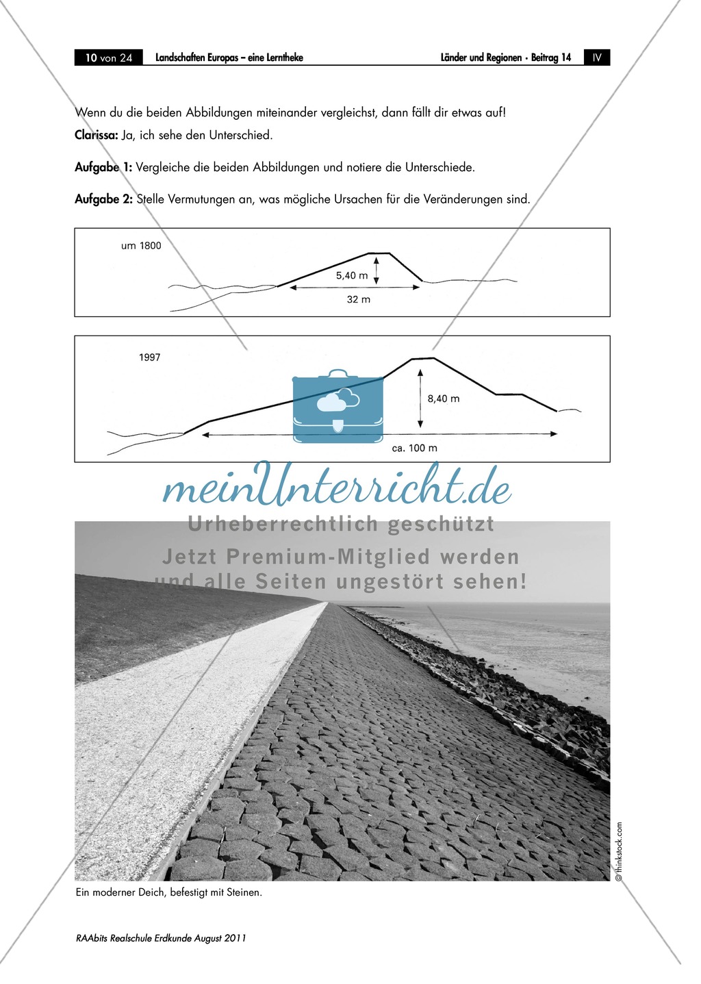 Lerntheke: die Landschaften Europas kennenlernen Preview 7