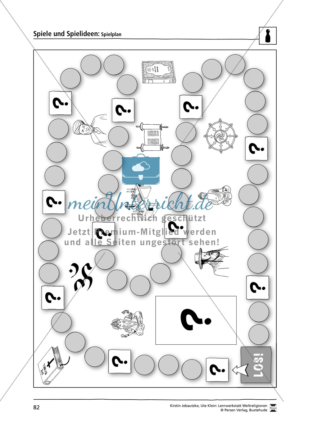 Drei Spiele zum Thema Weltreligionen - Judentum, Christentum und Islam Preview 4