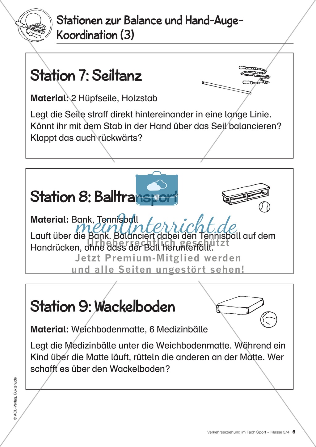 Stationentraining: Geschicklichkeitsparcours für draußen Preview 4
