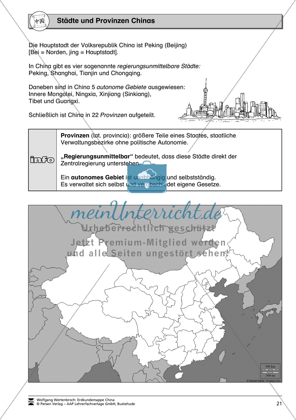 Der tour china zum kennenlernen