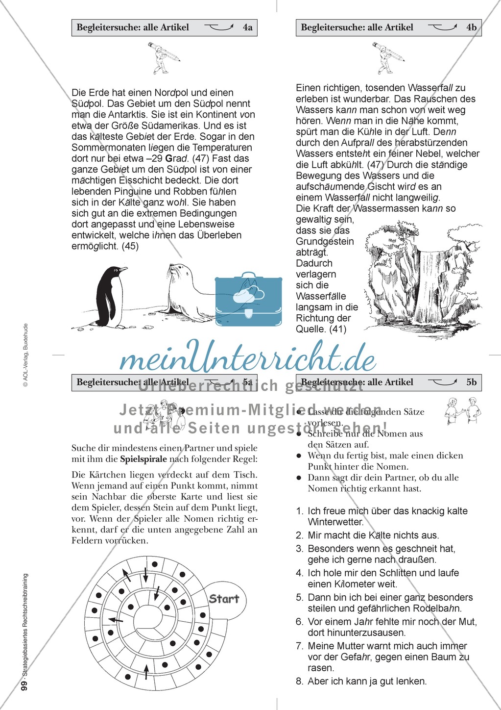 "Bestimmte und unbestimmte Artikel" in der strategiebasierten Rechtschreibübung Preview 8