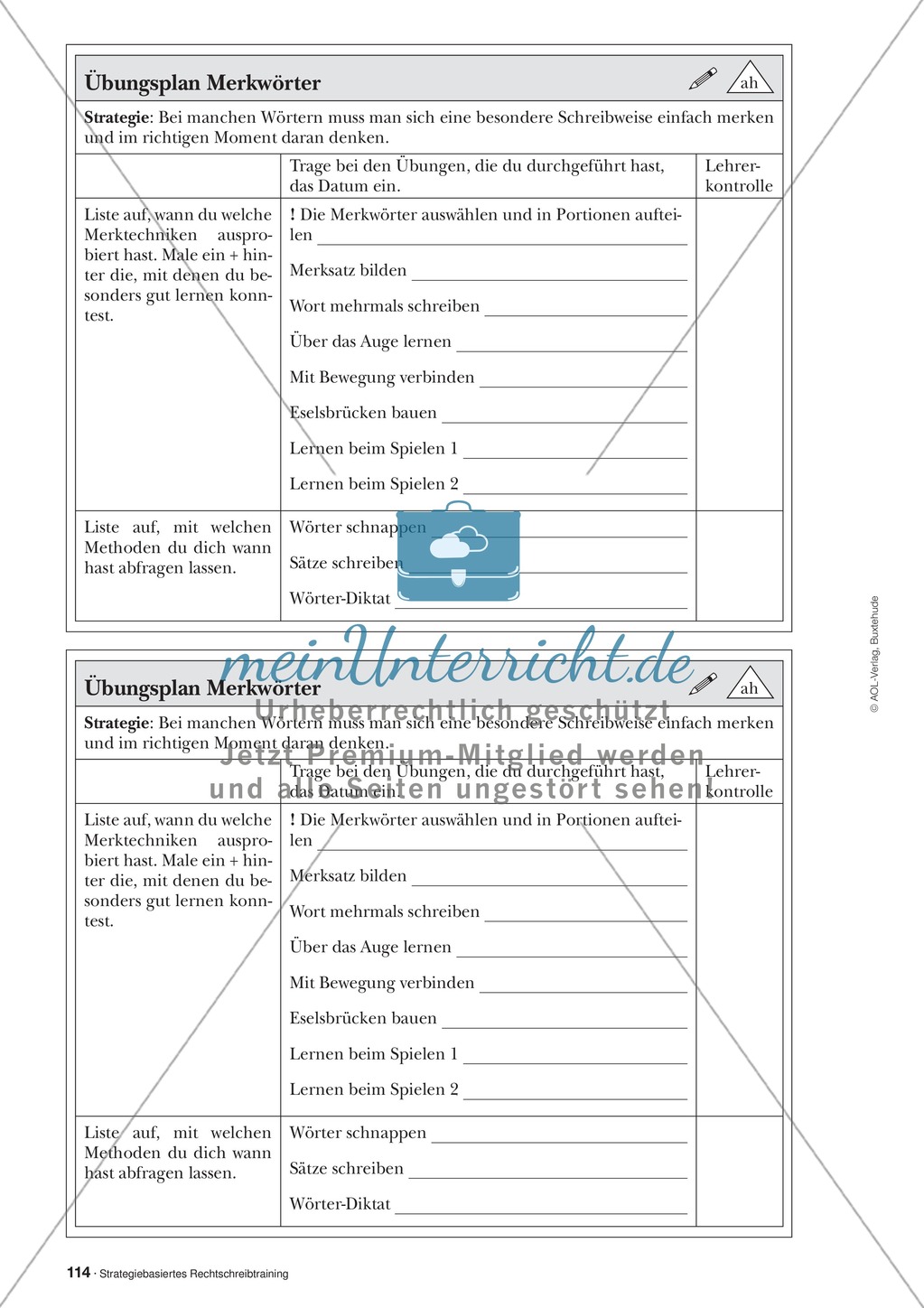 Abweichungen bei der Ableitung: Merkwörter in der stategiebasierten Rechtschreibübung: Informationstext für Lehrer mit Übungsaufgaben zum Thema Preview 4