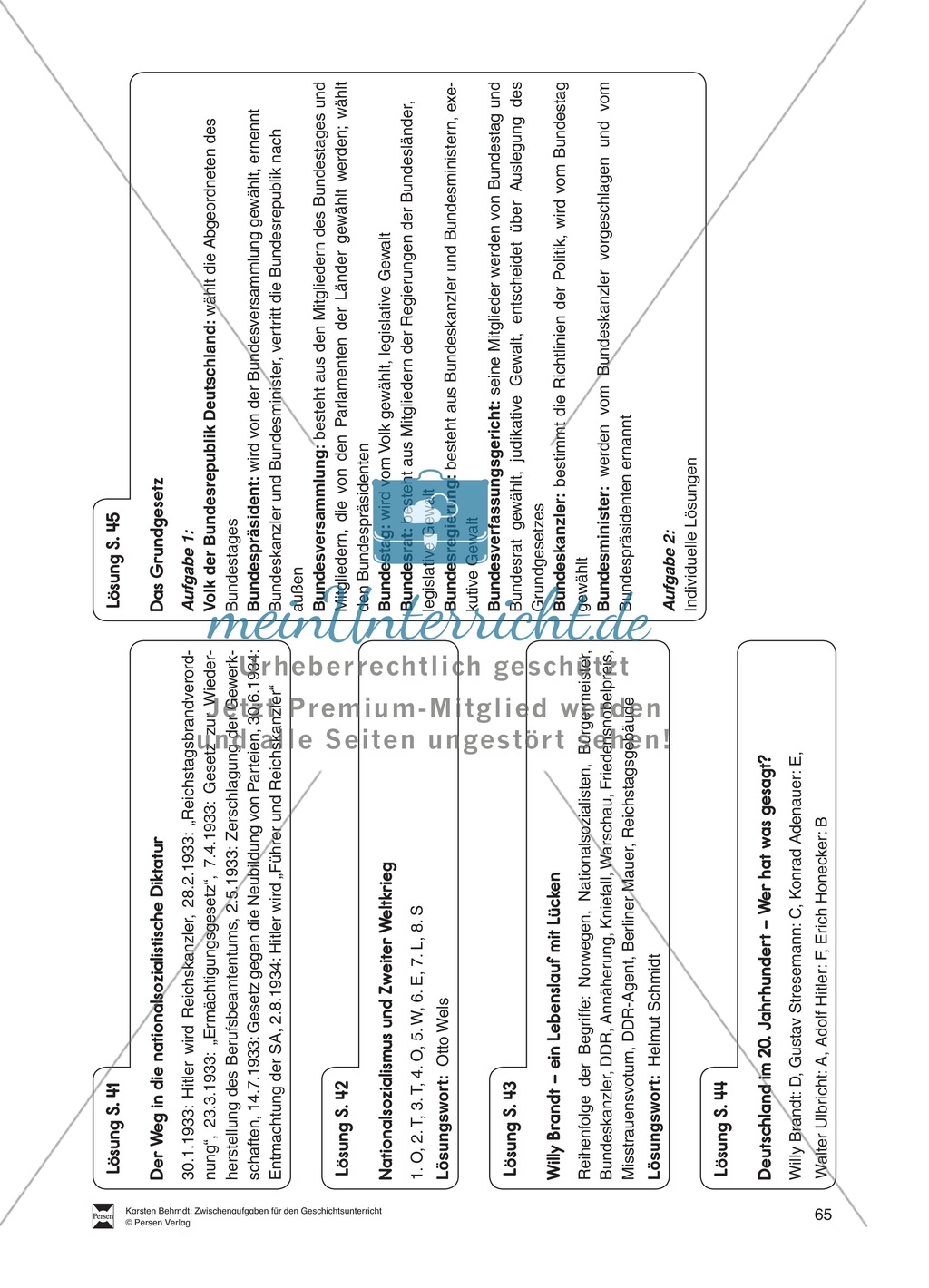 Multiple-Choice Rätsel zum Nationalsozialismus und Zweiten Weltkrieg Preview 2