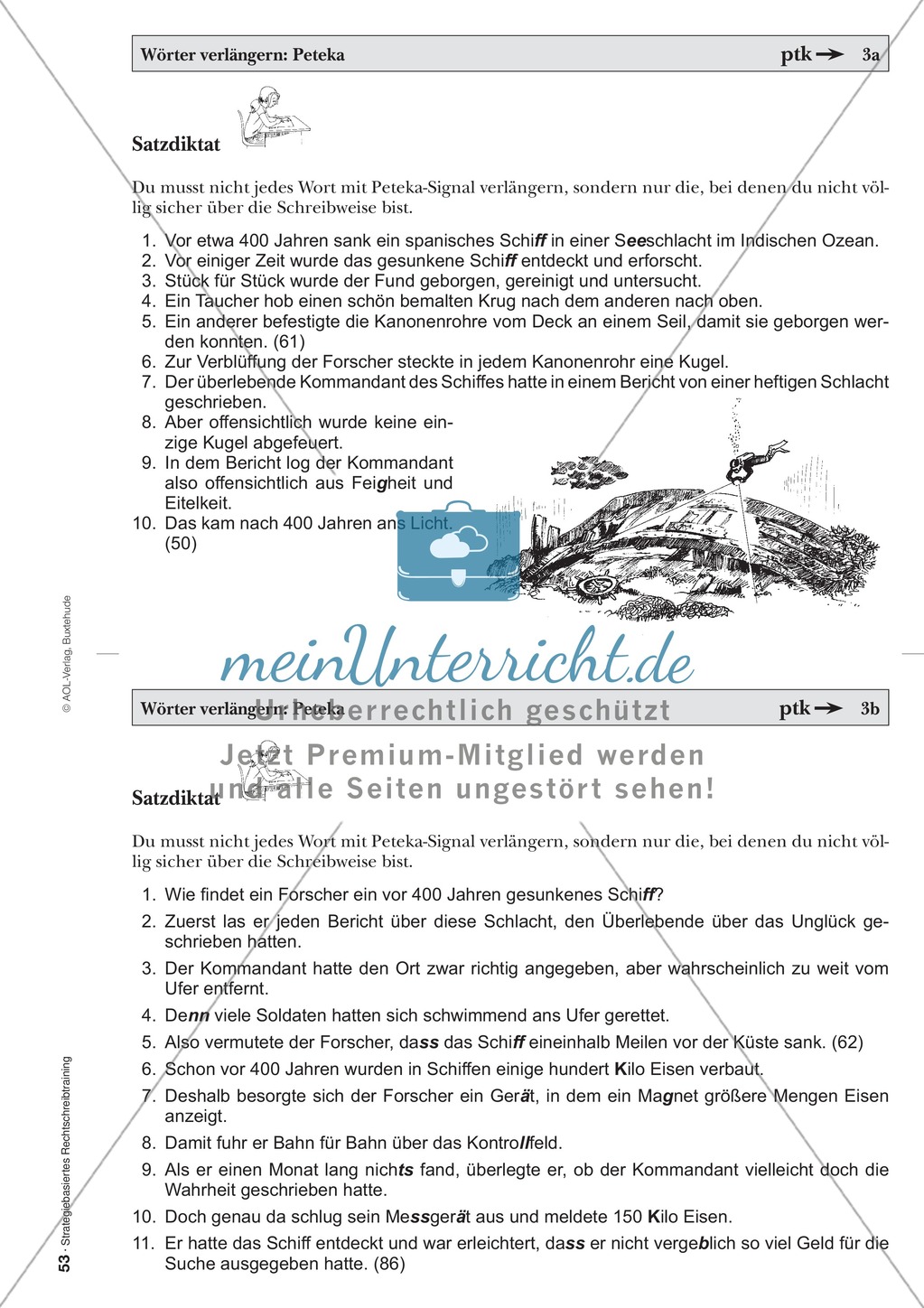 Rechtschreibung: Wörter verlängern - Das Peteka-Signal - Auslautverhärtung - Wissenschaftliche Grundlagen und Arbeitsmaterialien Preview 6