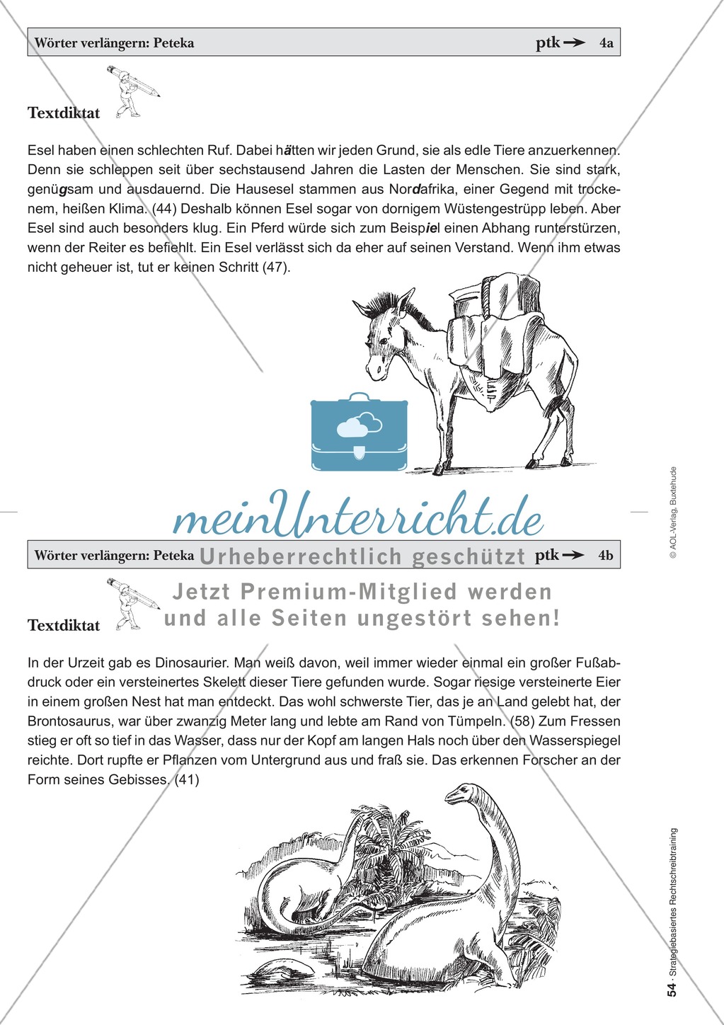 Rechtschreibung: Wörter verlängern - Das Peteka-Signal - Auslautverhärtung - Wissenschaftliche Grundlagen und Arbeitsmaterialien Preview 7