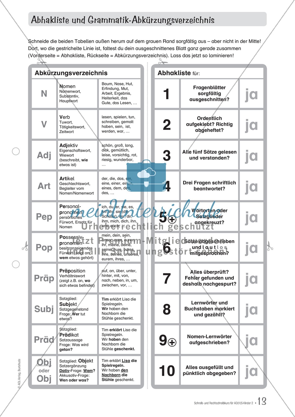 Wie Schüler mit ADS/ADHS zur Rechtschreibübung motiviert werden können Preview 6