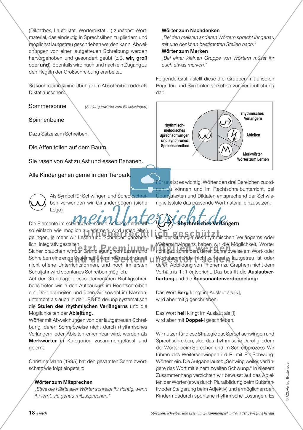 Infotext: Sprechen, Schreiben und Lesen im Zusammenspiel und aus der Bewegung heraus Preview 5