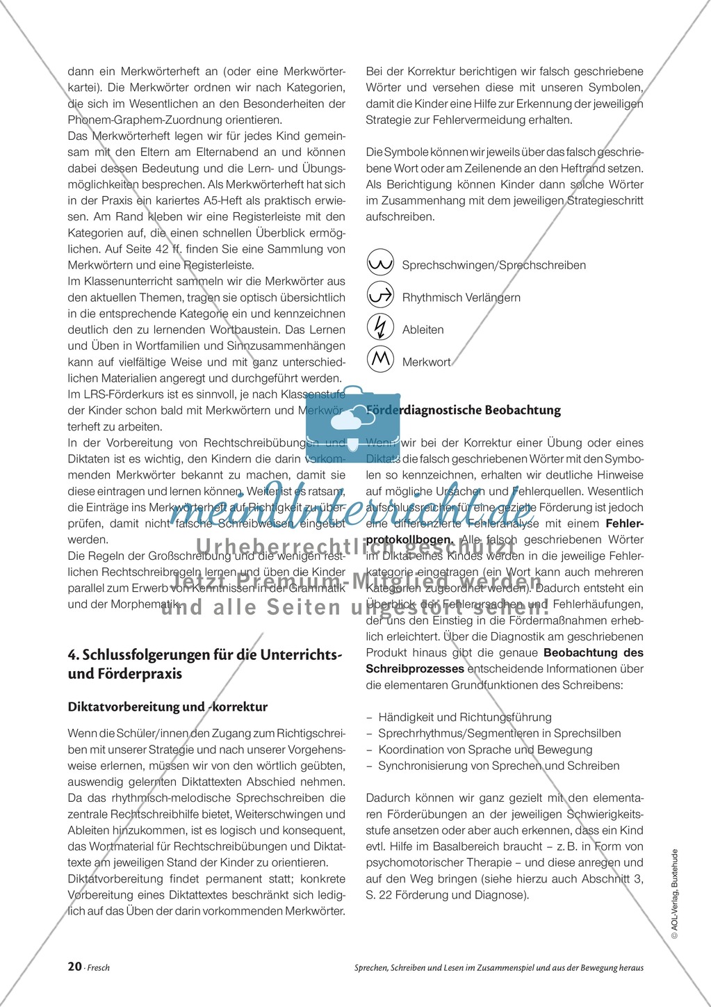 Infotext: Sprechen, Schreiben und Lesen im Zusammenspiel und aus der Bewegung heraus Preview 7