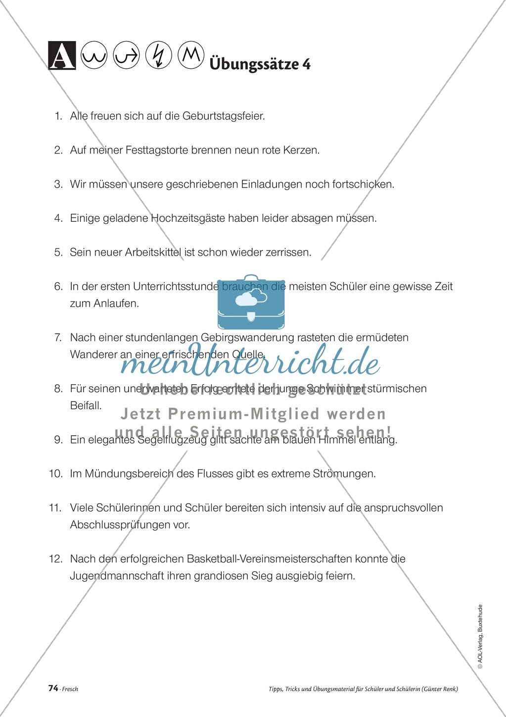 Elementares Lesetraining. Mit Infotext, Beispielen und Tipps für Schüler. Preview 16