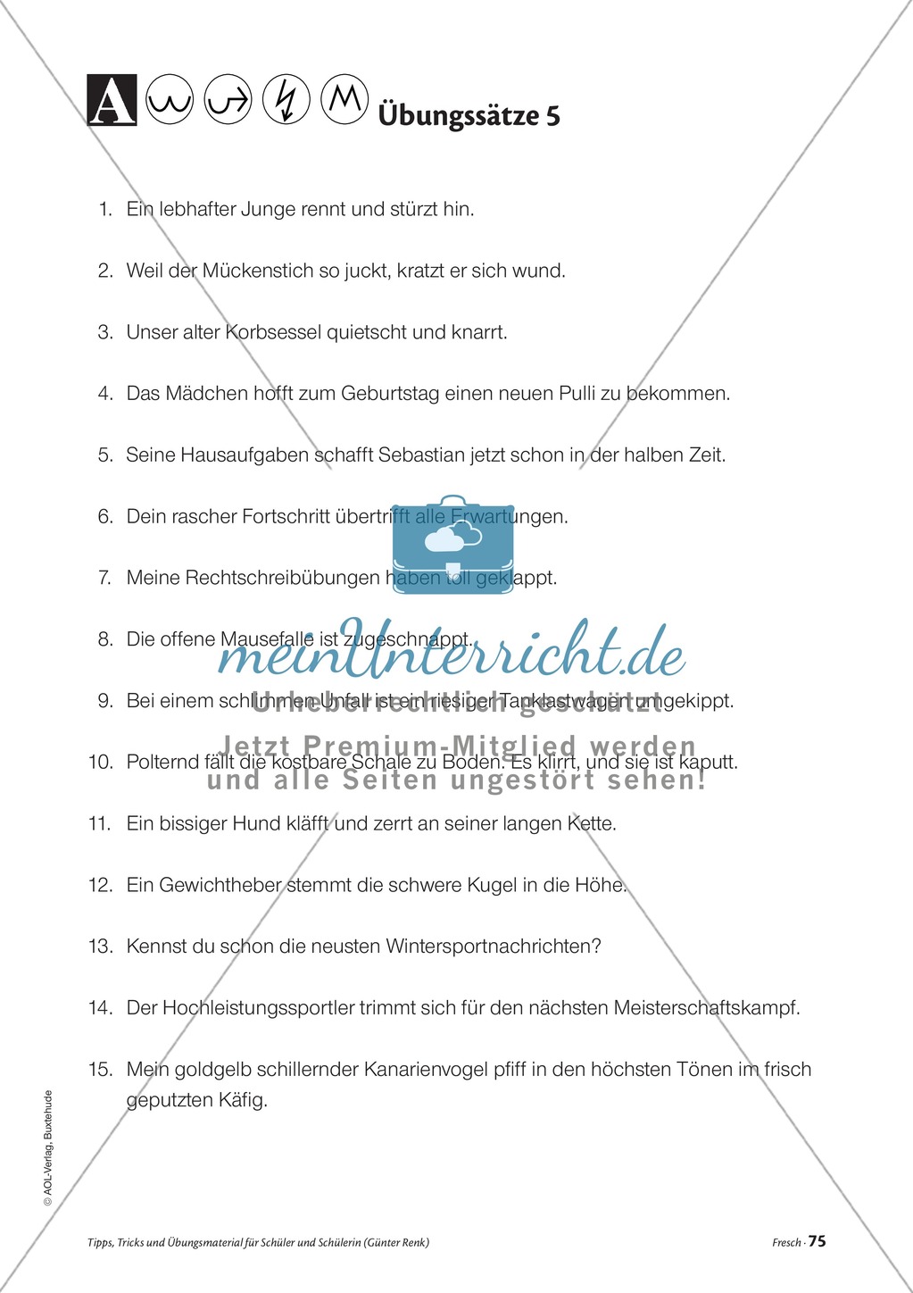 Elementares Lesetraining. Mit Infotext, Beispielen und Tipps für Schüler. Preview 17