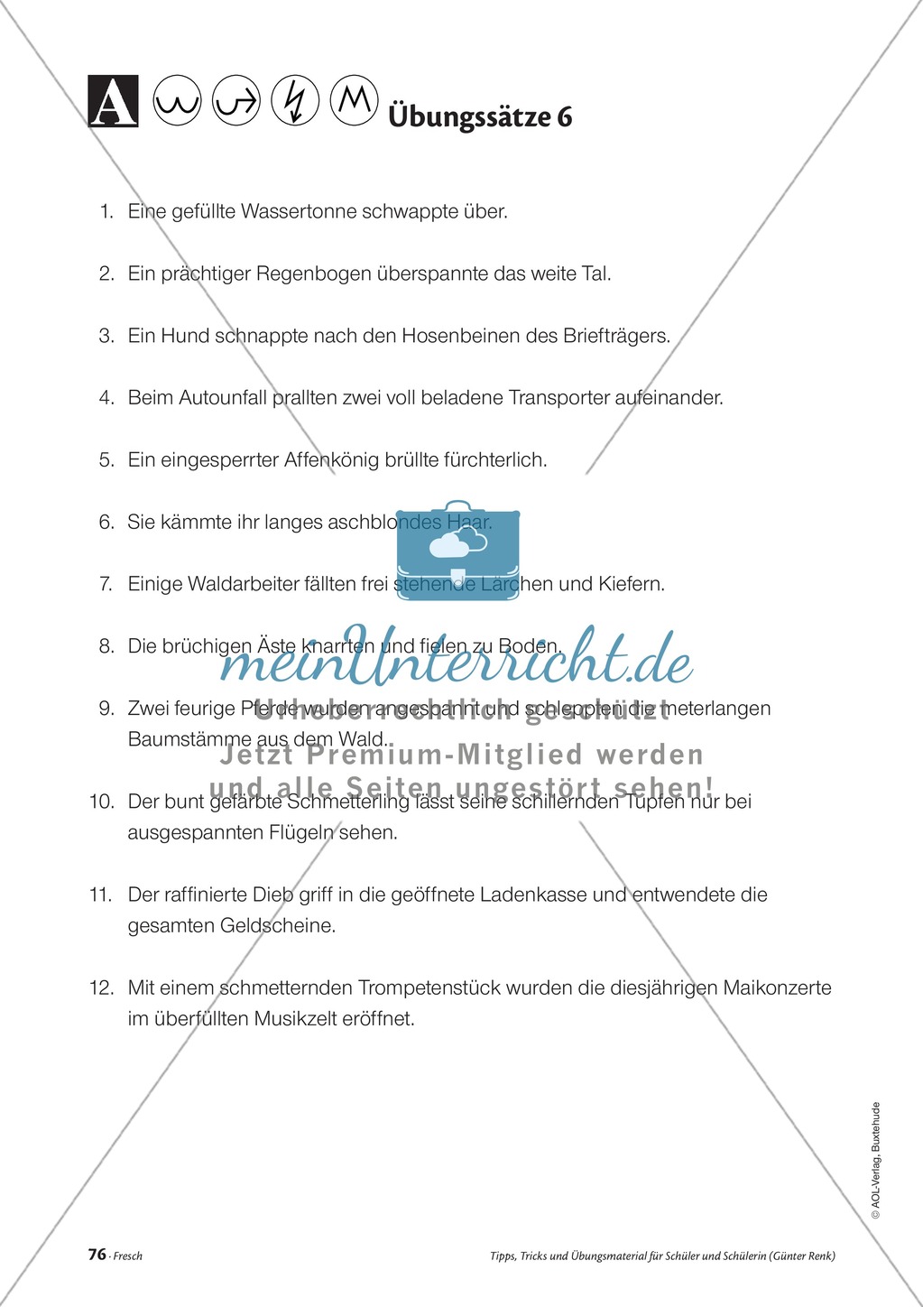 Elementares Lesetraining. Mit Infotext, Beispielen und Tipps für Schüler. Preview 18