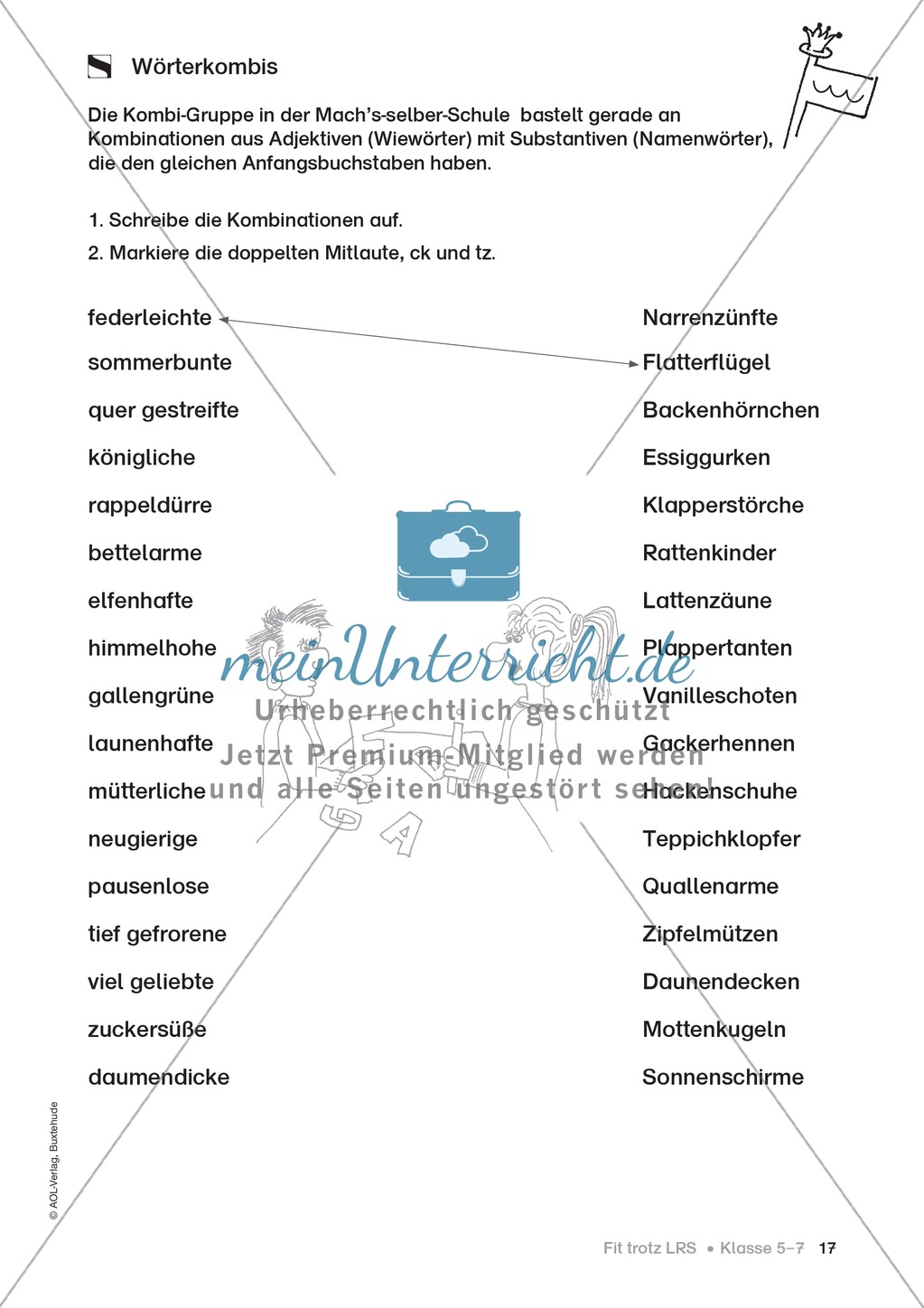 Rechtschreibübungen für Kinder mit LRS: kreative Übungen der FRESCH-Methode Preview 10