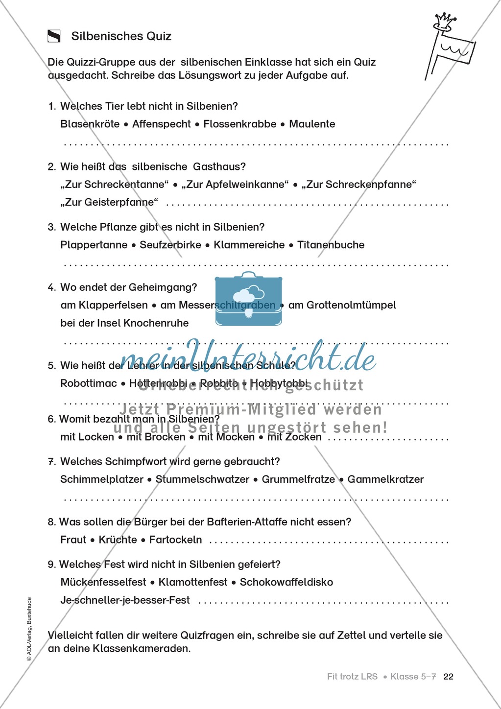 Rechtschreibübungen für Kinder mit LRS: kreative Übungen der FRESCH-Methode Preview 15