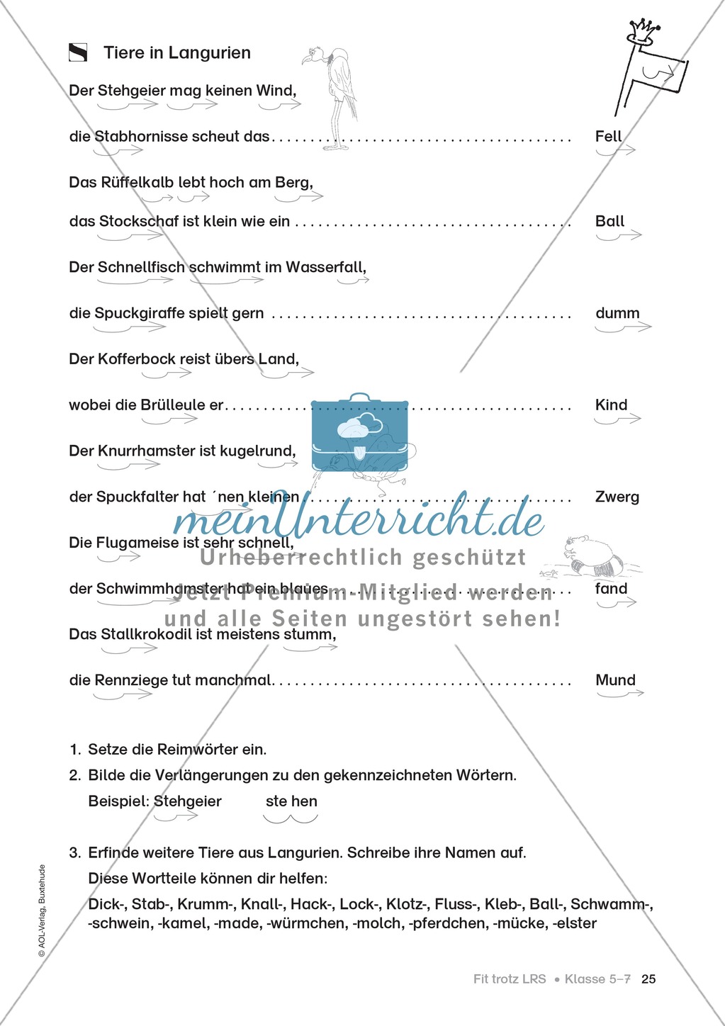 Rechtschreibübungen für Kinder mit LRS: kreative Übungen der FRESCH-Methode Preview 18