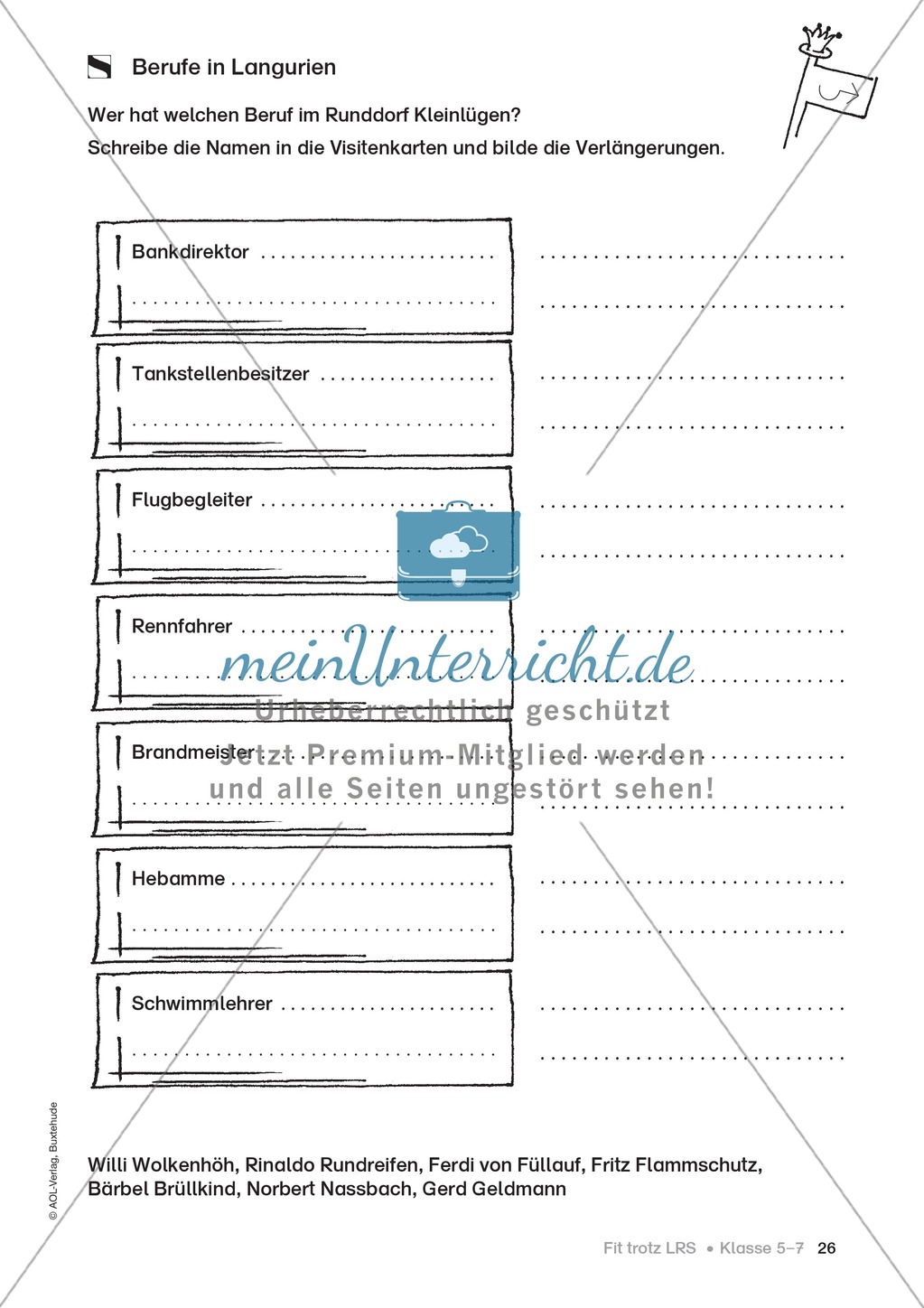 Rechtschreibübungen für Kinder mit LRS: kreative Übungen der FRESCH-Methode Preview 19
