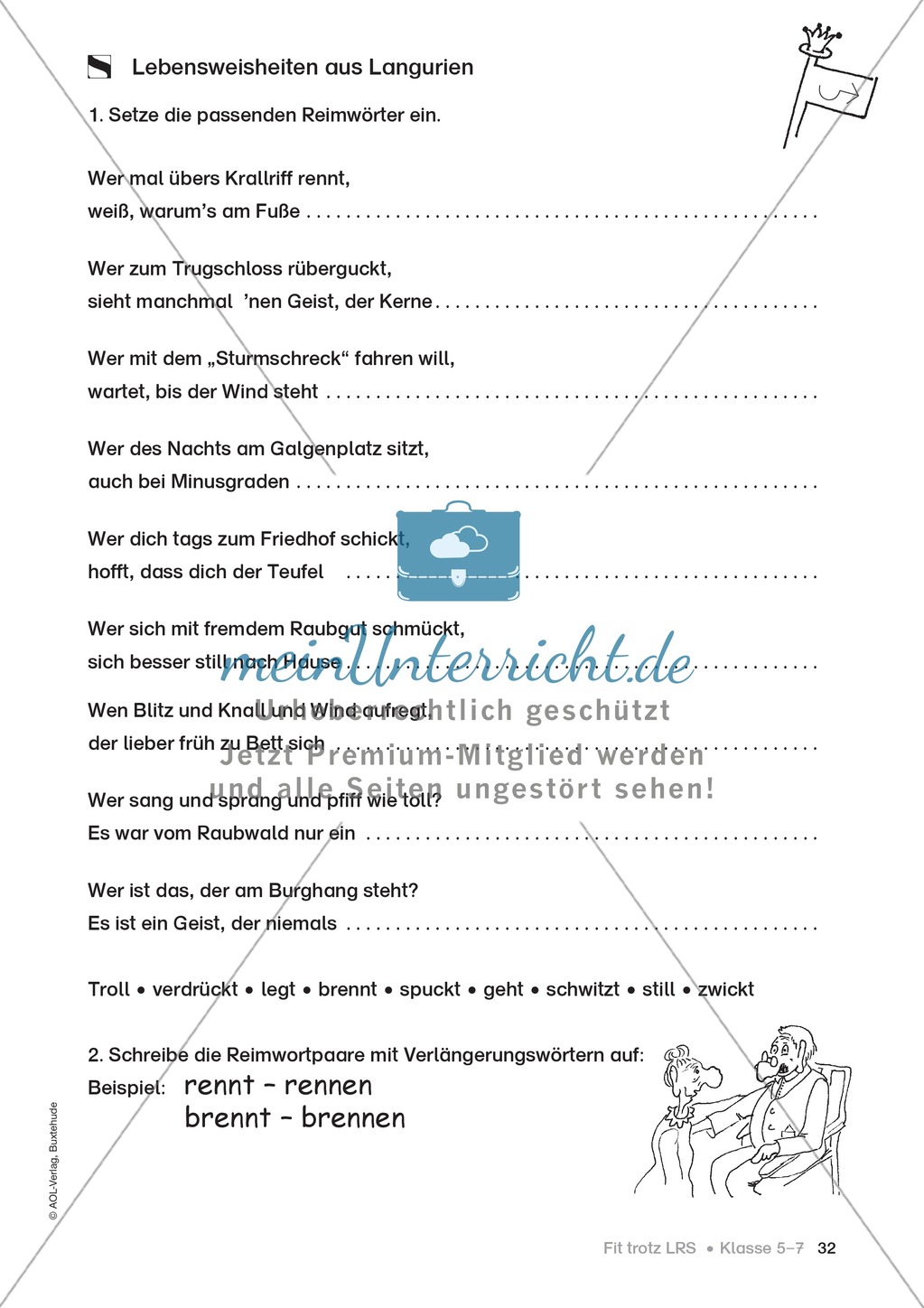 Rechtschreibübungen für Kinder mit LRS: kreative Übungen der FRESCH-Methode Preview 25