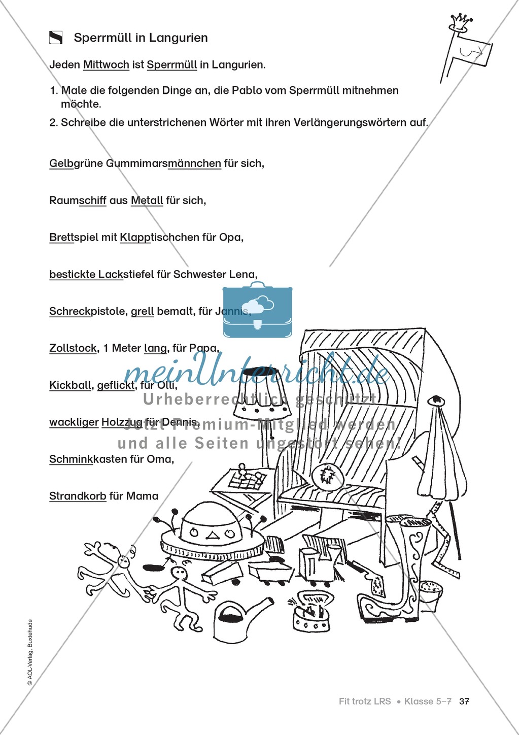 Rechtschreibübungen für Kinder mit LRS: kreative Übungen der FRESCH-Methode Preview 30