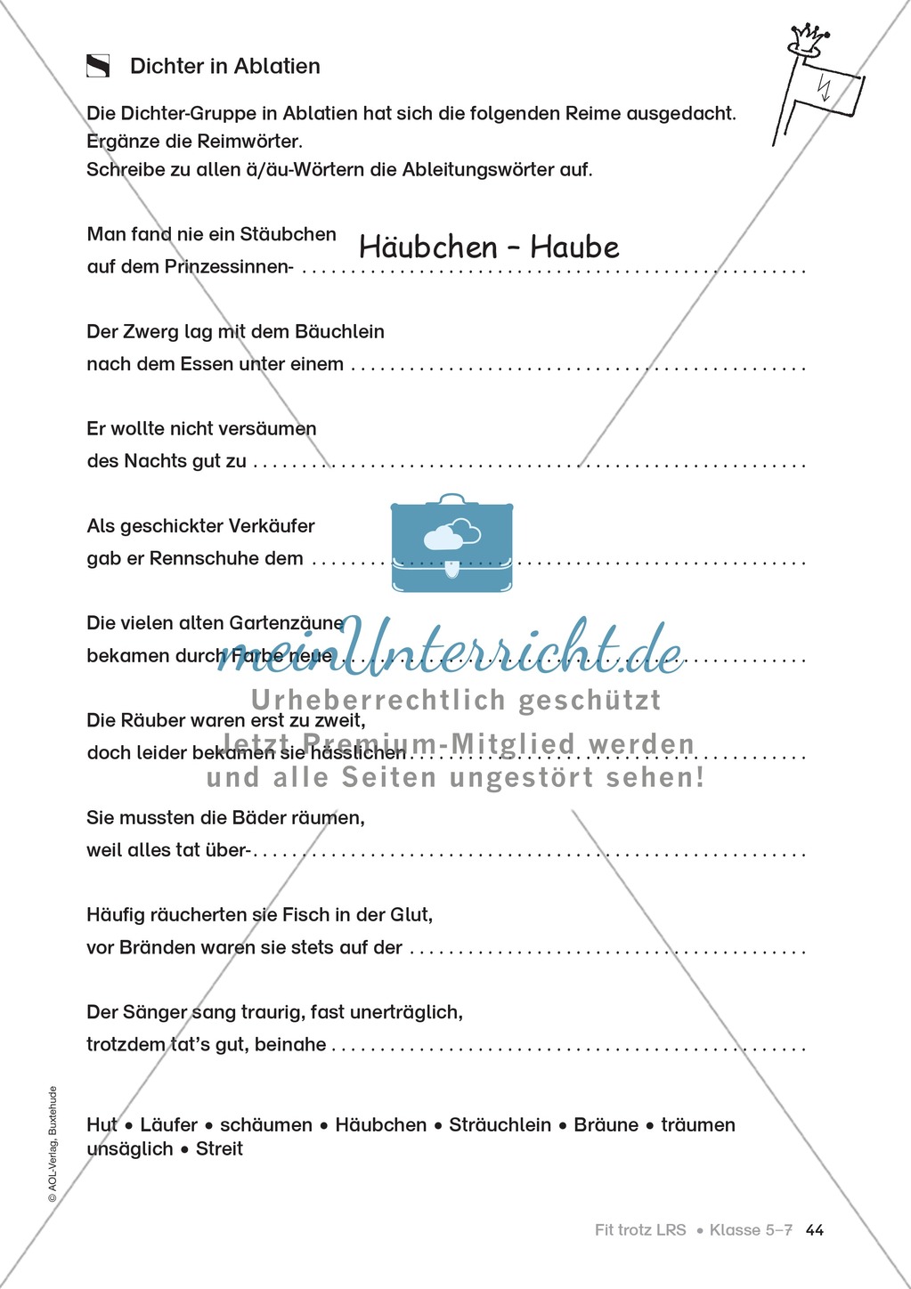 Rechtschreibübungen für Kinder mit LRS: kreative Übungen der FRESCH-Methode Preview 37
