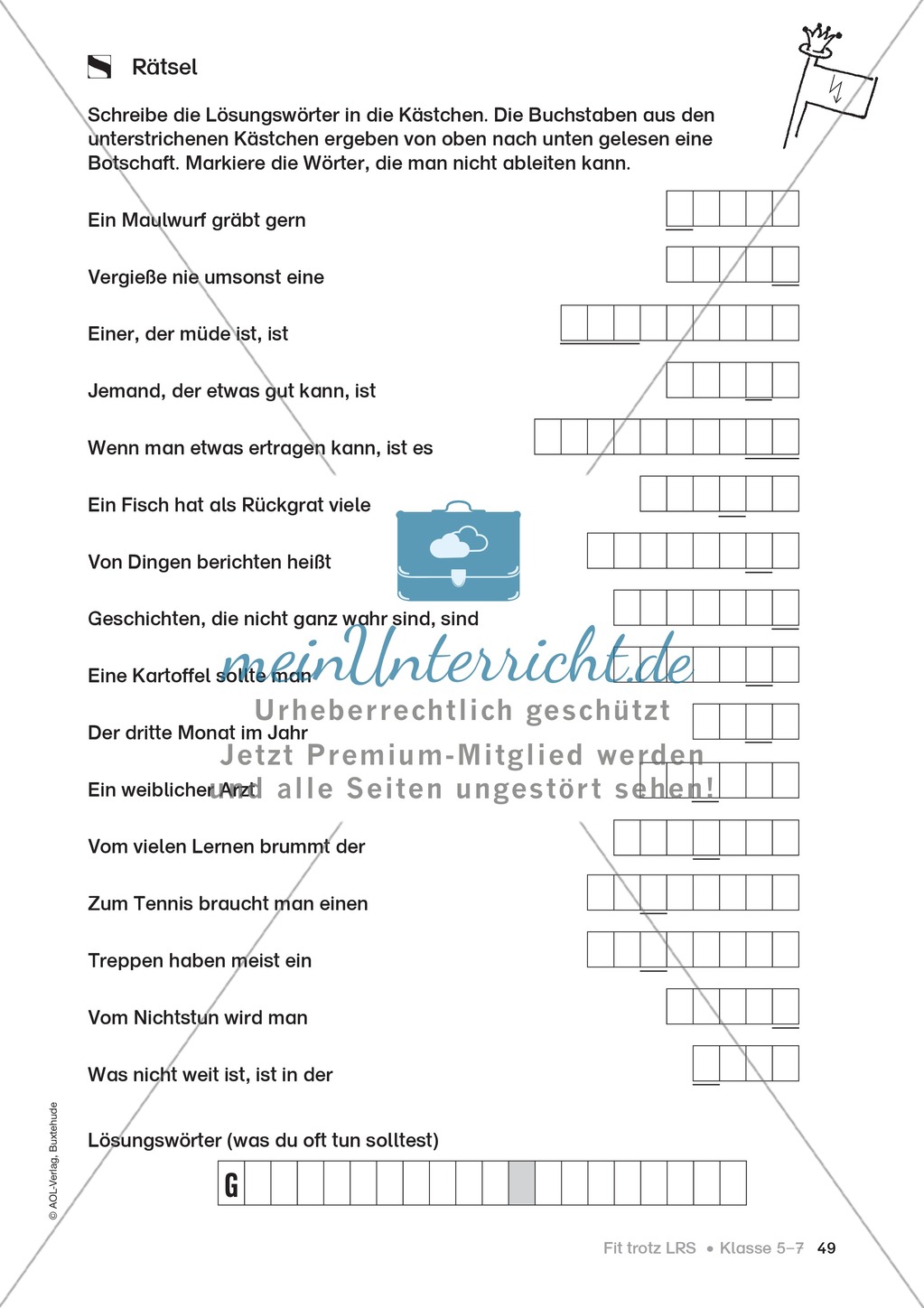 Rechtschreibübungen für Kinder mit LRS: kreative Übungen der FRESCH-Methode Preview 42