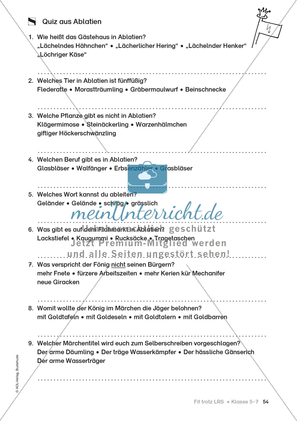 Rechtschreibübungen für Kinder mit LRS: kreative Übungen der FRESCH-Methode Preview 47