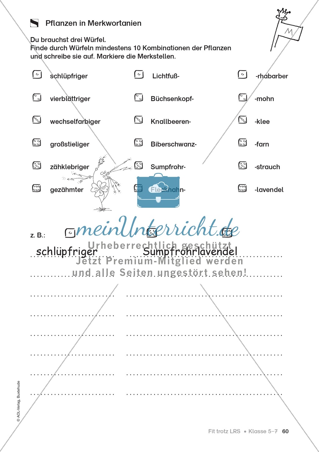 Rechtschreibübungen für Kinder mit LRS: kreative Übungen der FRESCH-Methode Preview 53