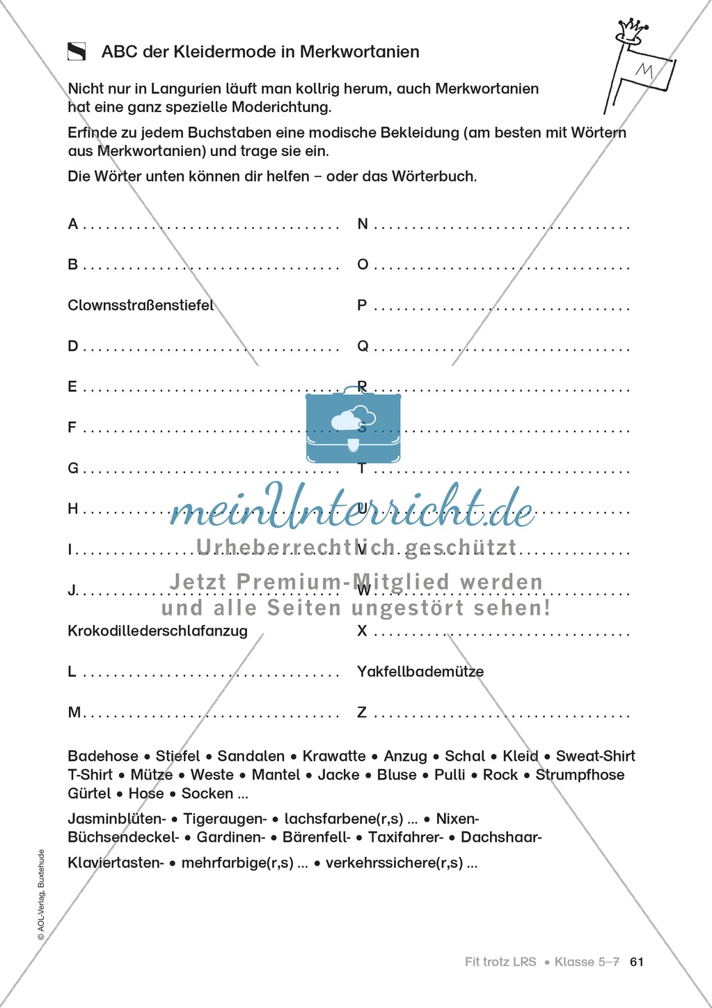 Rechtschreibübungen für Kinder mit LRS: kreative Übungen der FRESCH-Methode Preview 54