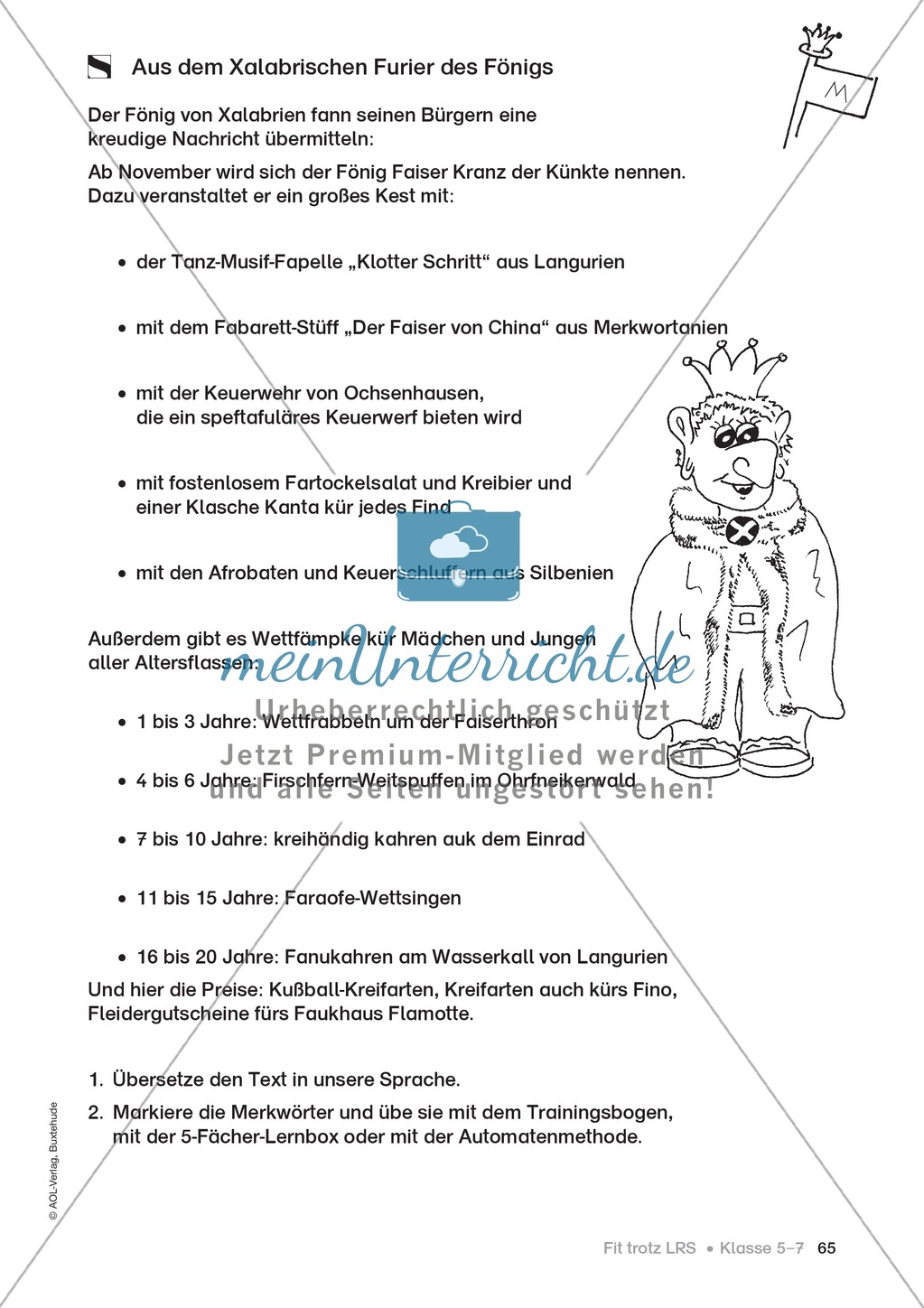 Rechtschreibübungen für Kinder mit LRS: kreative Übungen der FRESCH-Methode Preview 58