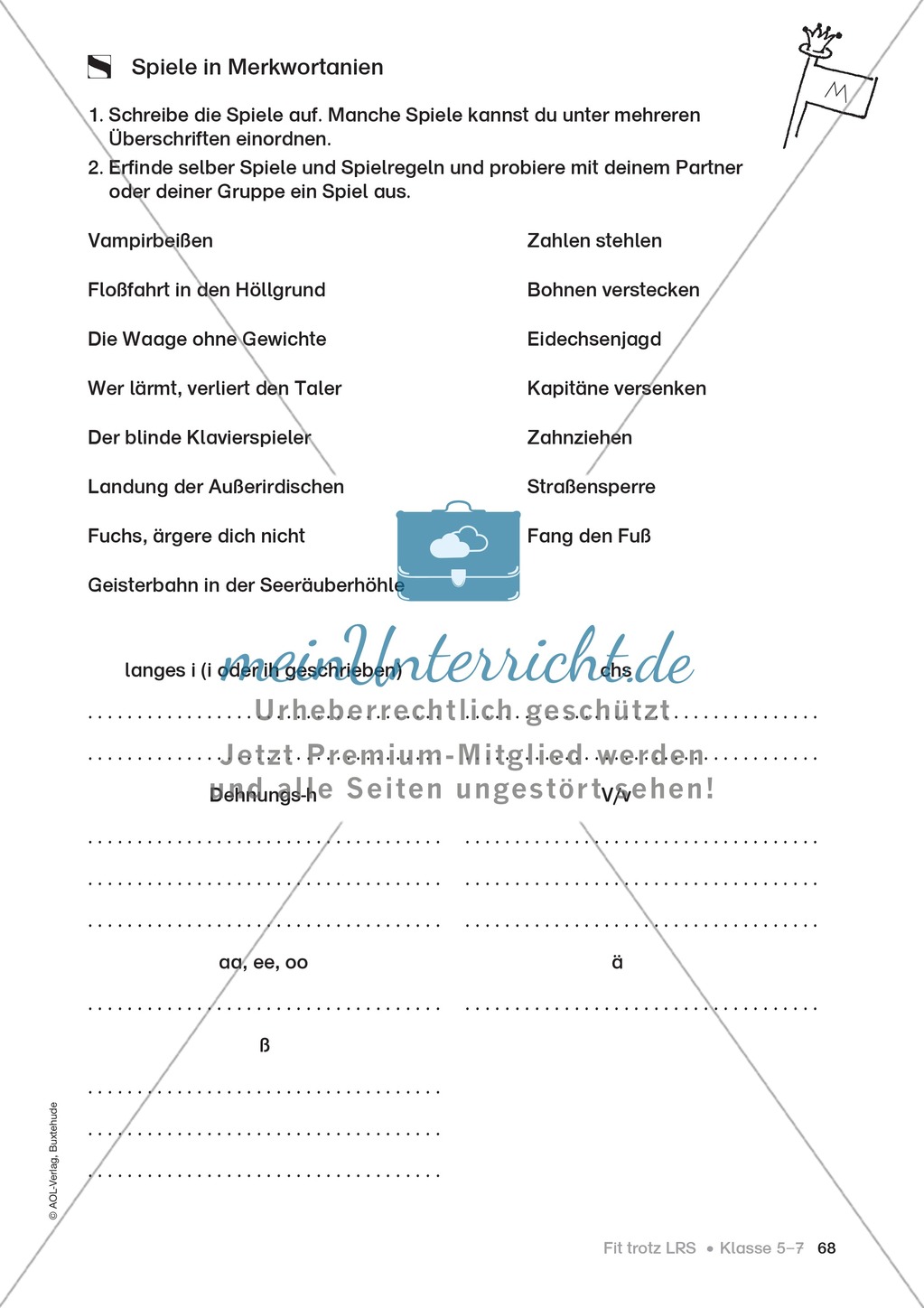 Rechtschreibübungen für Kinder mit LRS: kreative Übungen der FRESCH-Methode Preview 61
