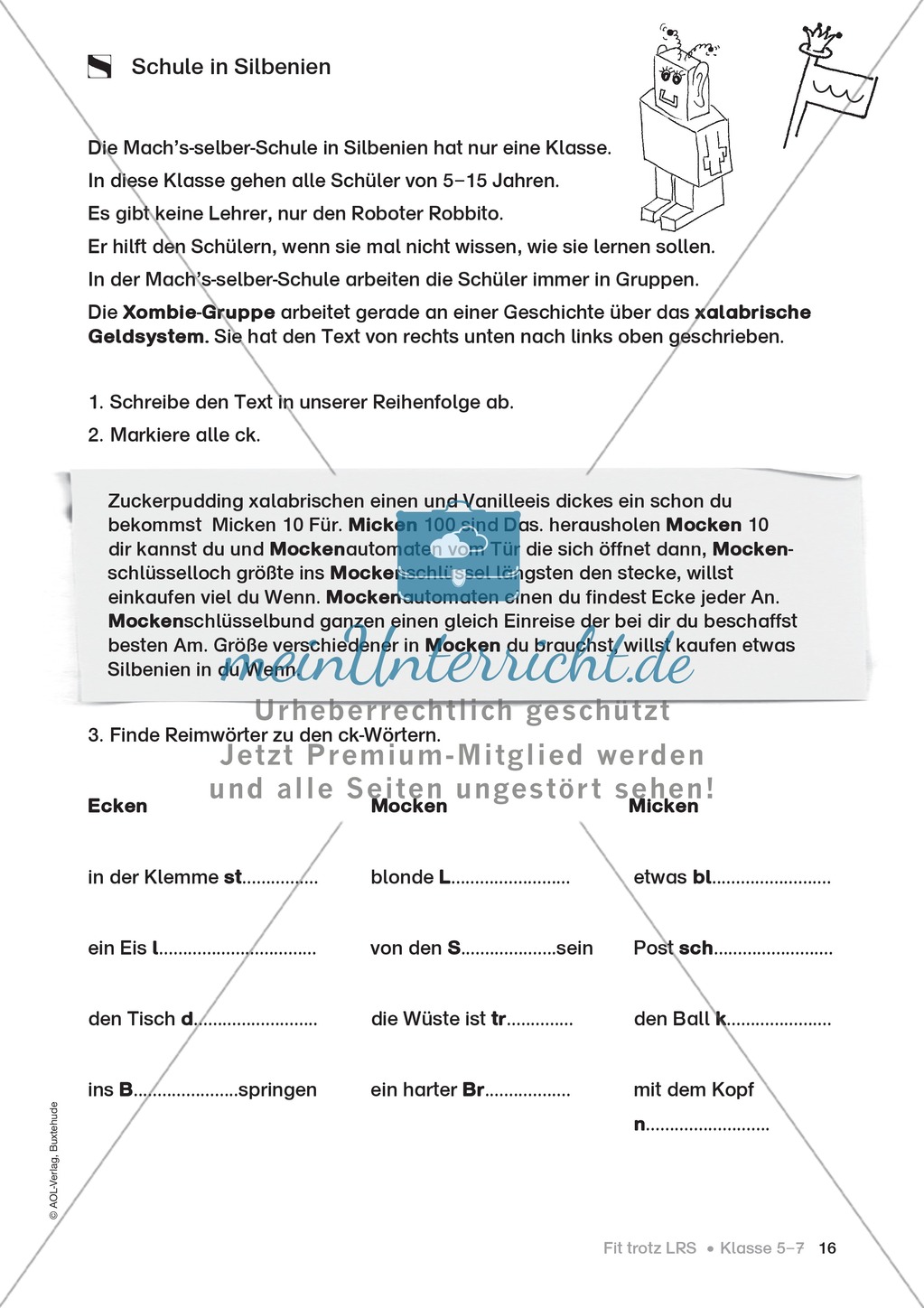 Rechtschreibübungen für Kinder mit LRS: kreative Übungen der FRESCH-Methode Preview 9