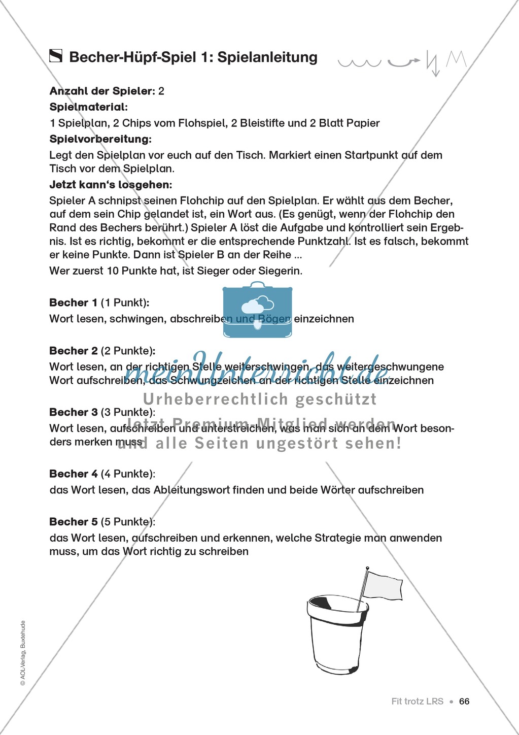 Übungen für Kinder mit LRS: Strategien für Rechtschreibübungen - Silbenschwingen, Verlängerungswörter, Merkwörter und Ableiten Preview 58