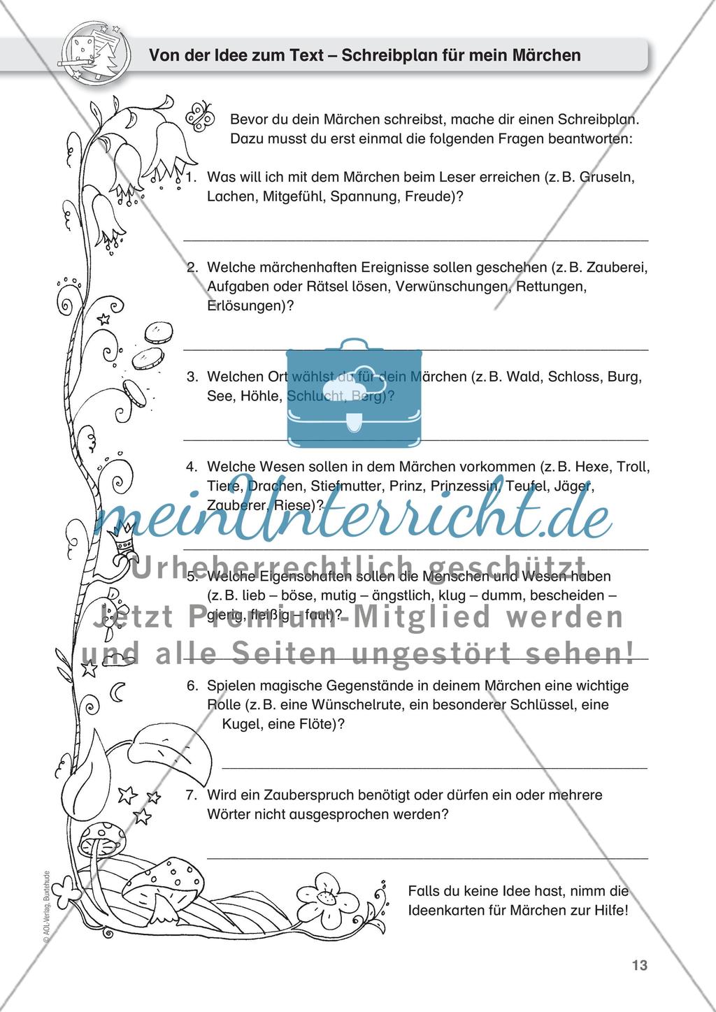 Märchen schreiben Preview 4