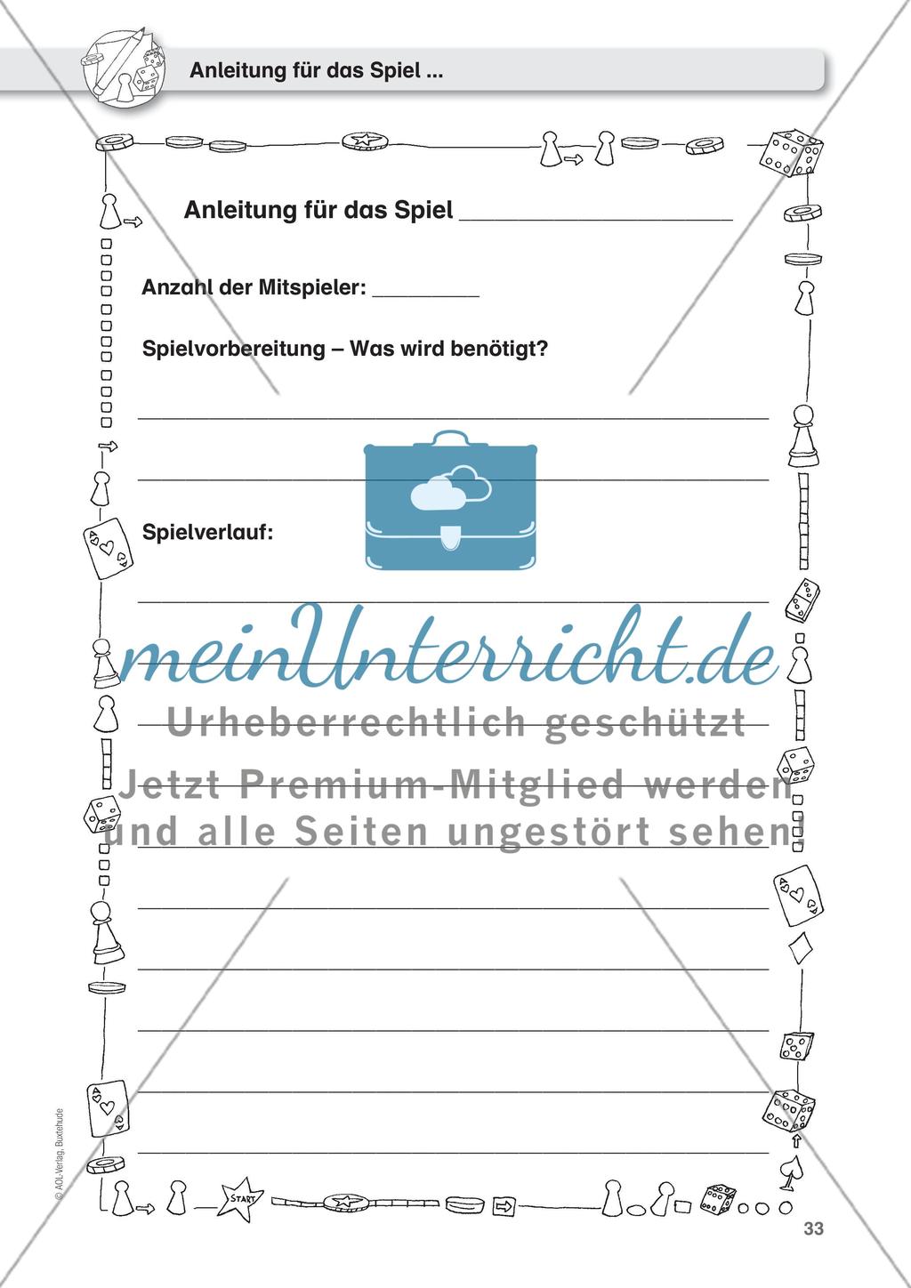 Spielanleitungen schreiben Preview 3