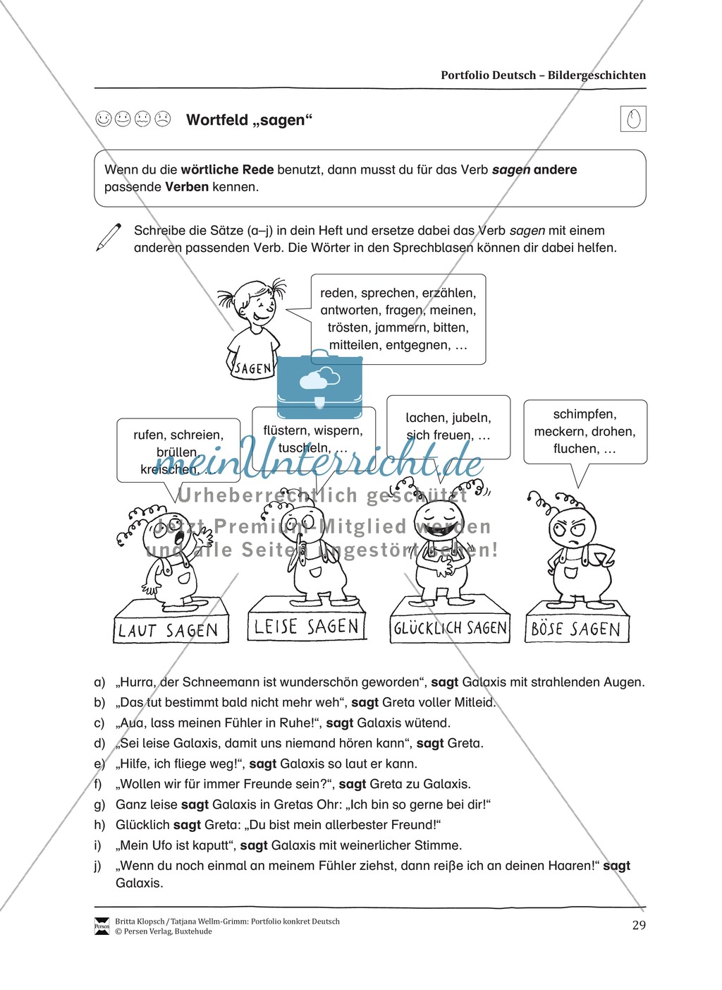 Kopiervorlagen für Aufsatzerziehung am Beispiel Bildergeschichte Preview 21