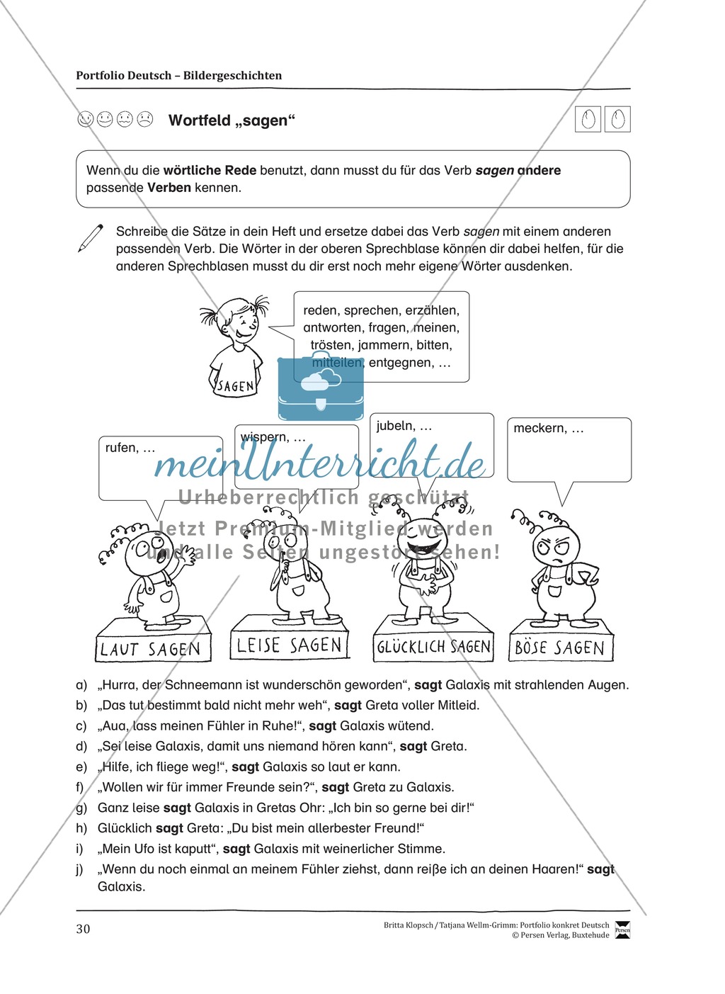 Kopiervorlagen für Aufsatzerziehung am Beispiel Bildergeschichte Preview 22