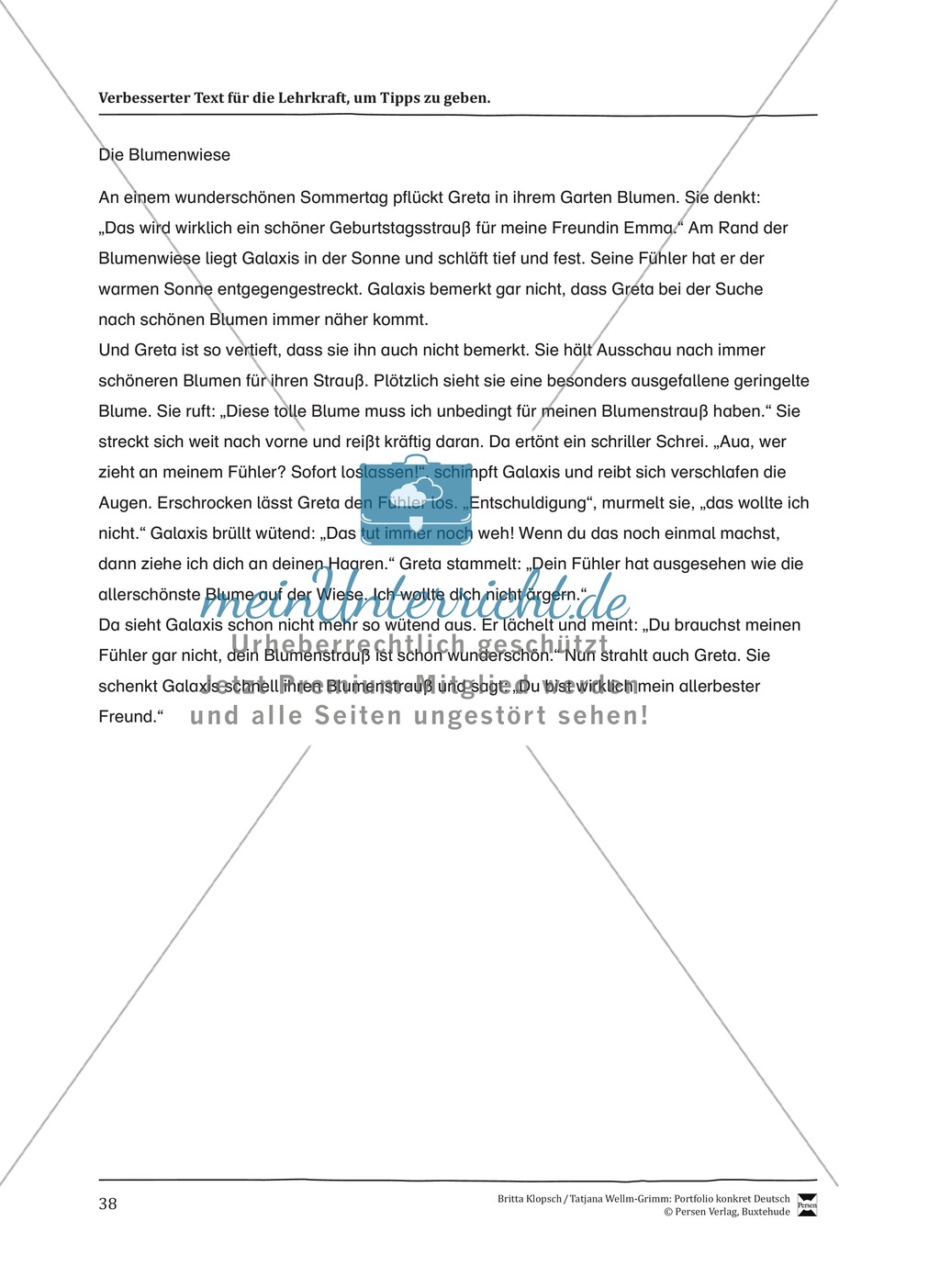 Kopiervorlagen für Aufsatzerziehung am Beispiel Bildergeschichte Preview 30